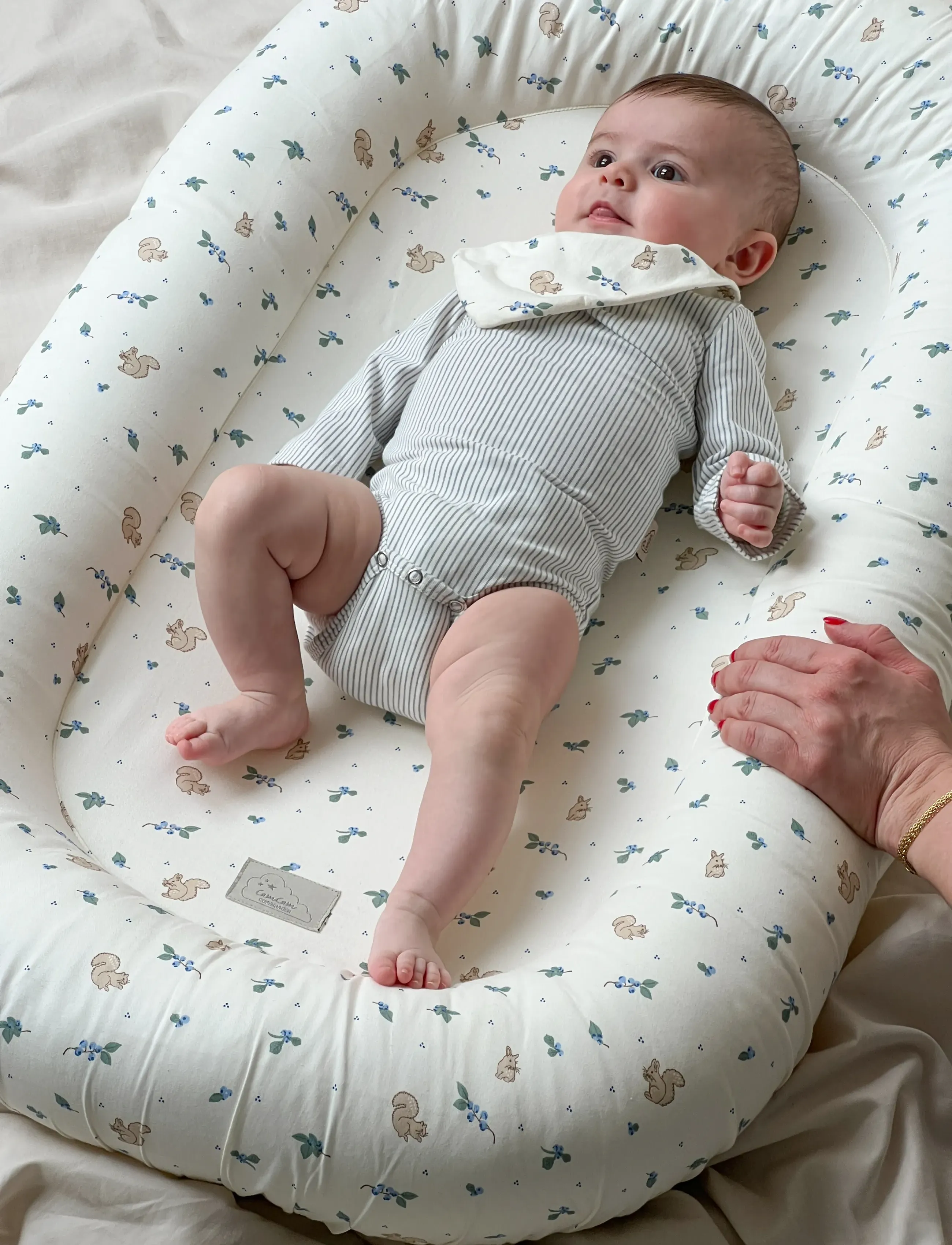 Cam Cam Copenhagen - Baby Nest - babynester - blueberries - 3