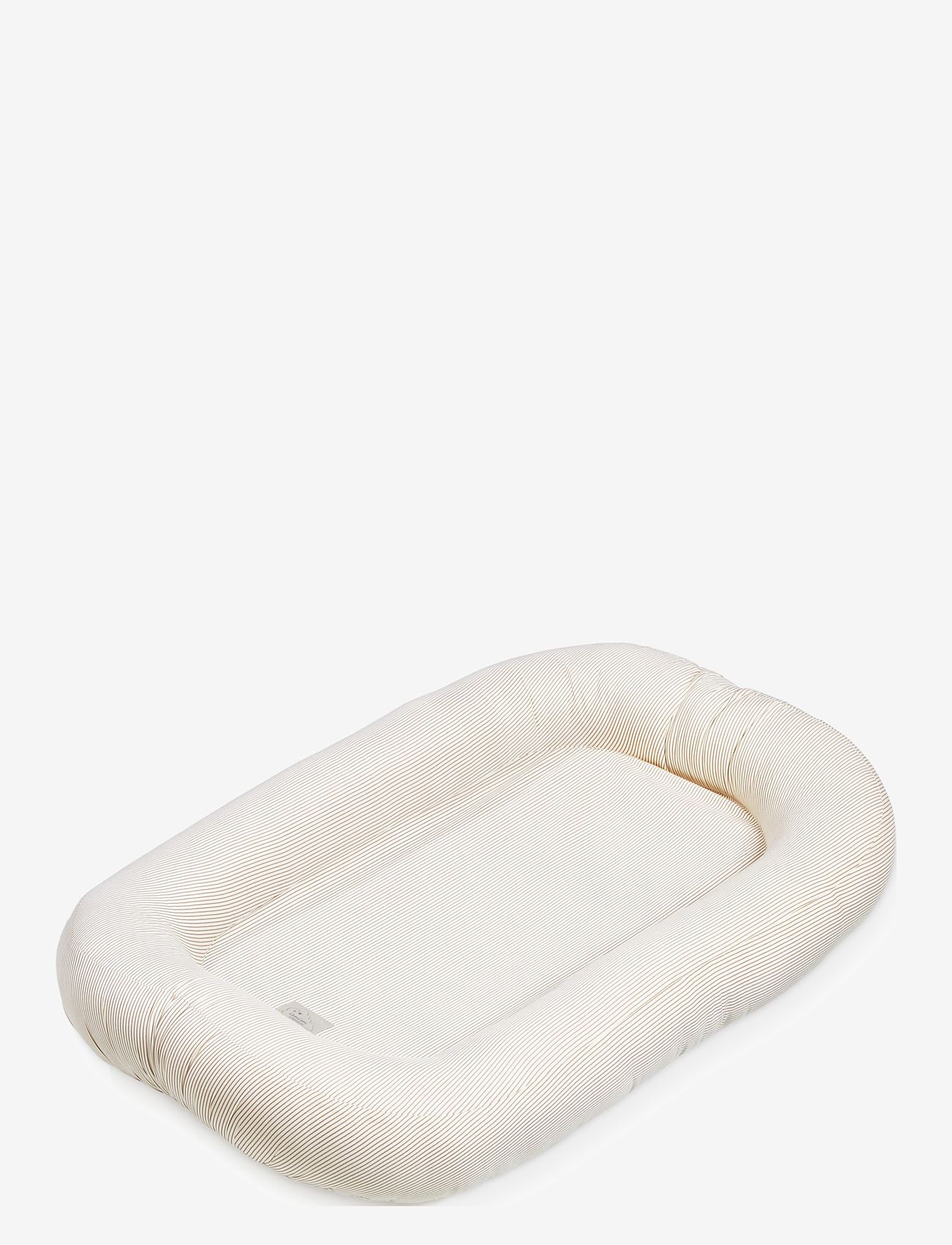 Cam Cam Copenhagen - Baby Nest - babynests - classic stripes camel - 1