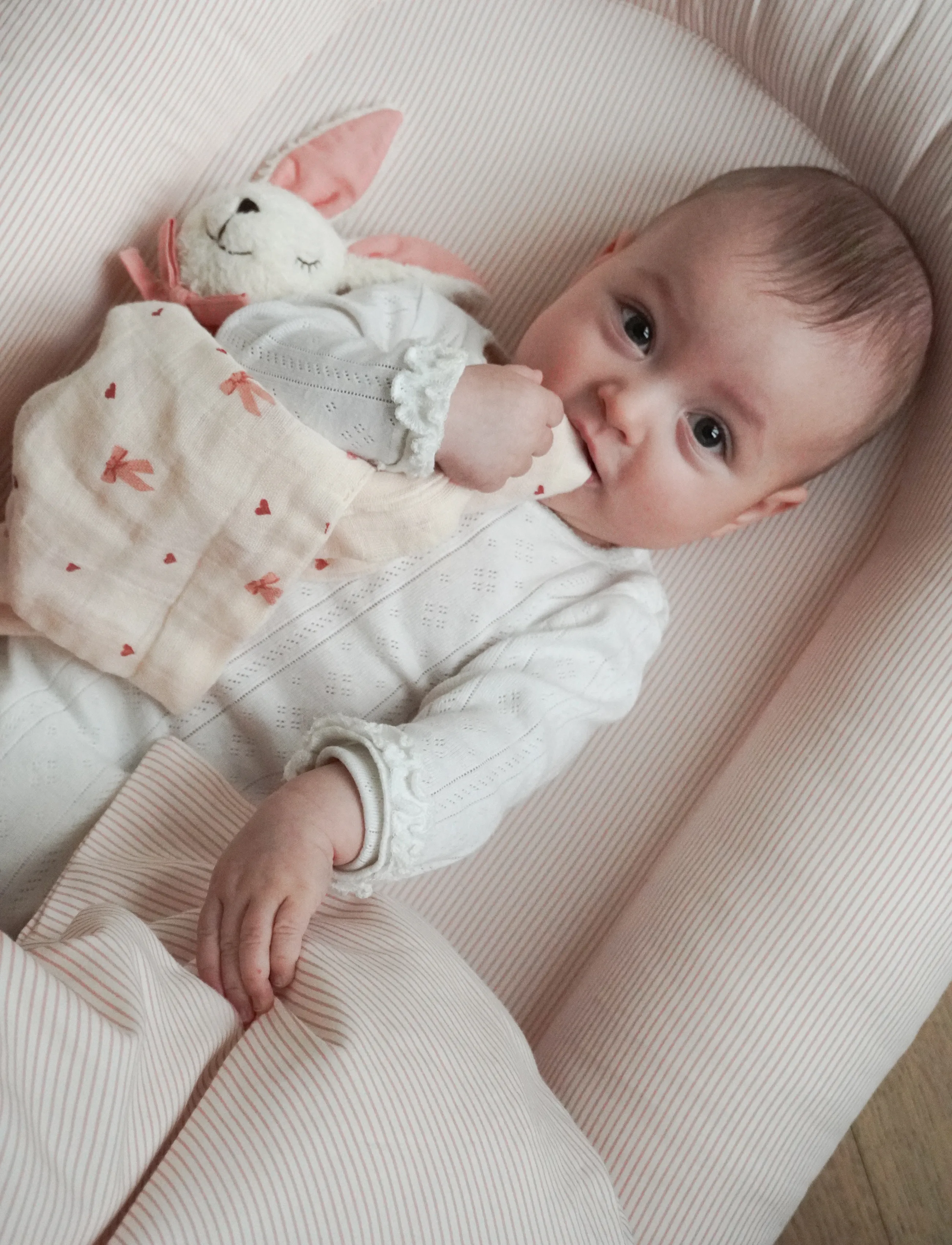 Cam Cam Copenhagen - Baby Nest - OCS - Classic Stripes Rose - babynests - classic stripes rose - 2