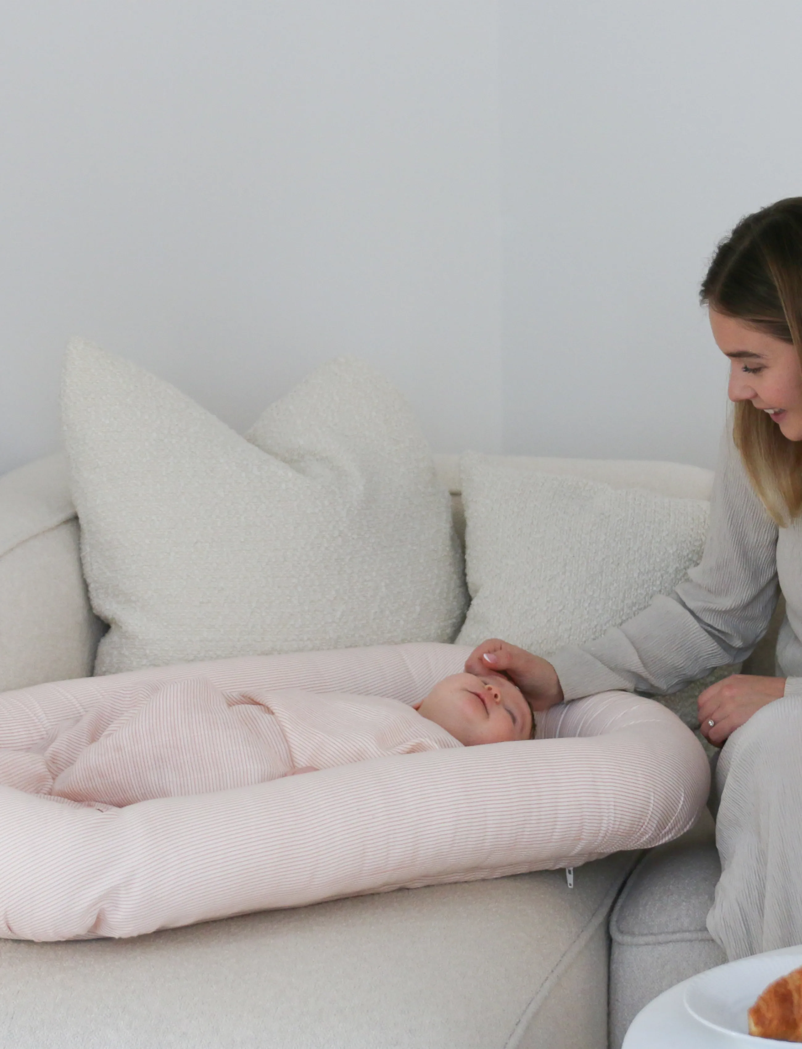 Cam Cam Copenhagen - Baby Nest - OCS - Classic Stripes Rose - babynests - classic stripes rose - 3