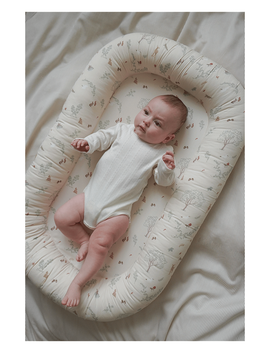Cam Cam Copenhagen - Baby Nest - OCS - Classic Stripes Rose - babynests - woodland - 3