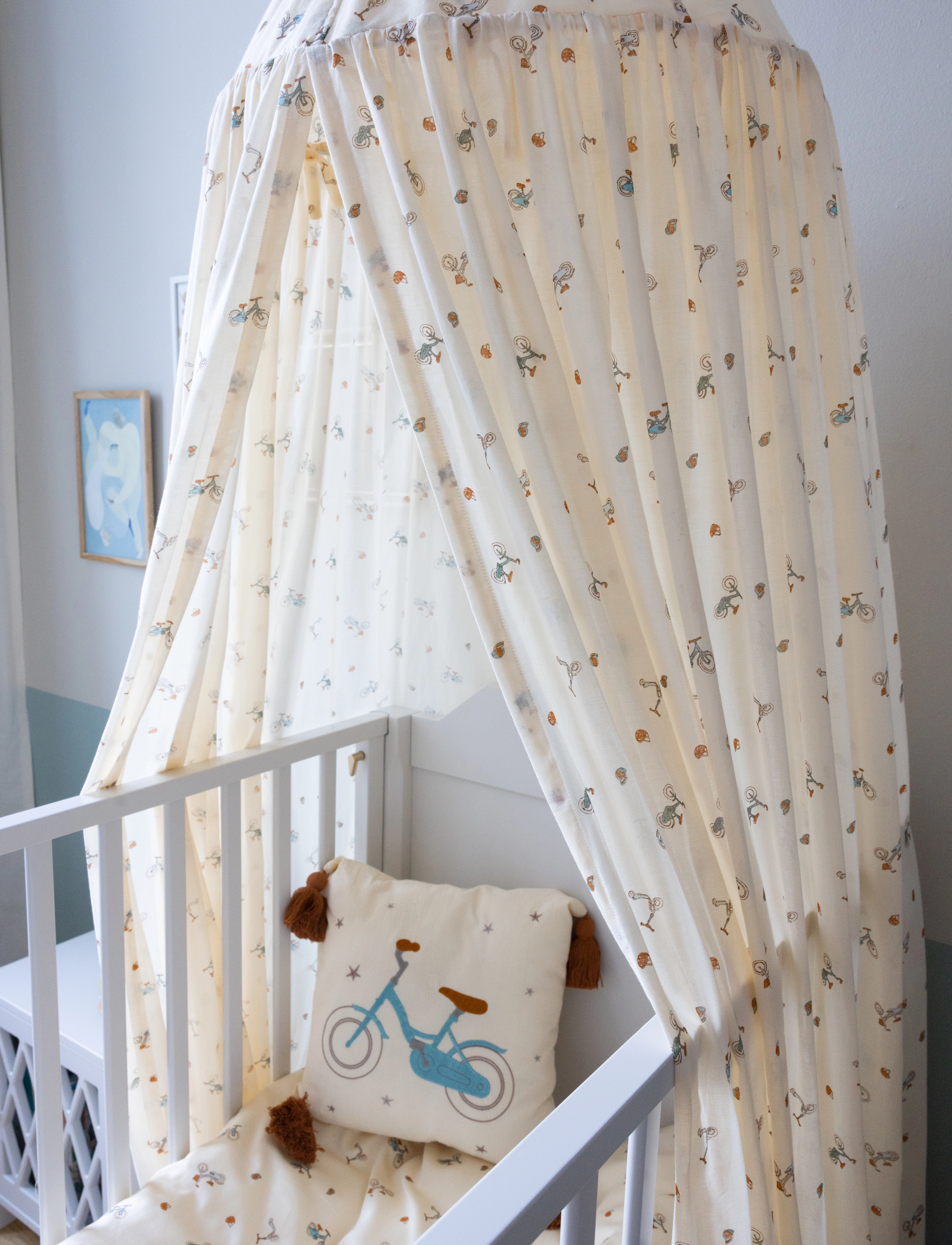 Cam Cam Copenhagen - Bed Canopy - betthimmel - bicycles - 0
