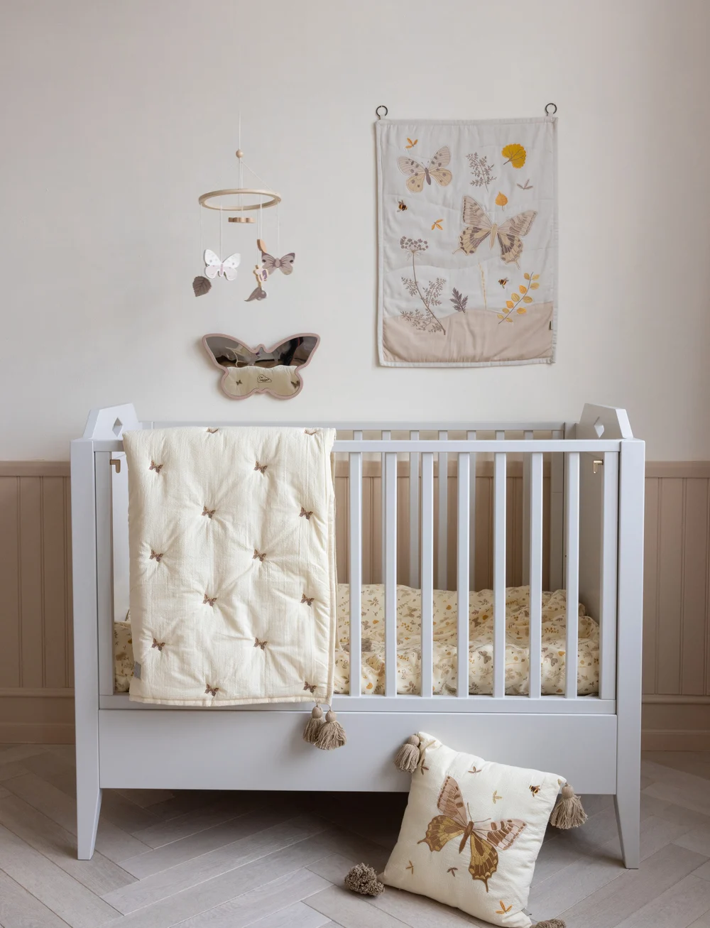 Cam Cam Copenhagen - Wall Rug - interieur - butterflies - 0