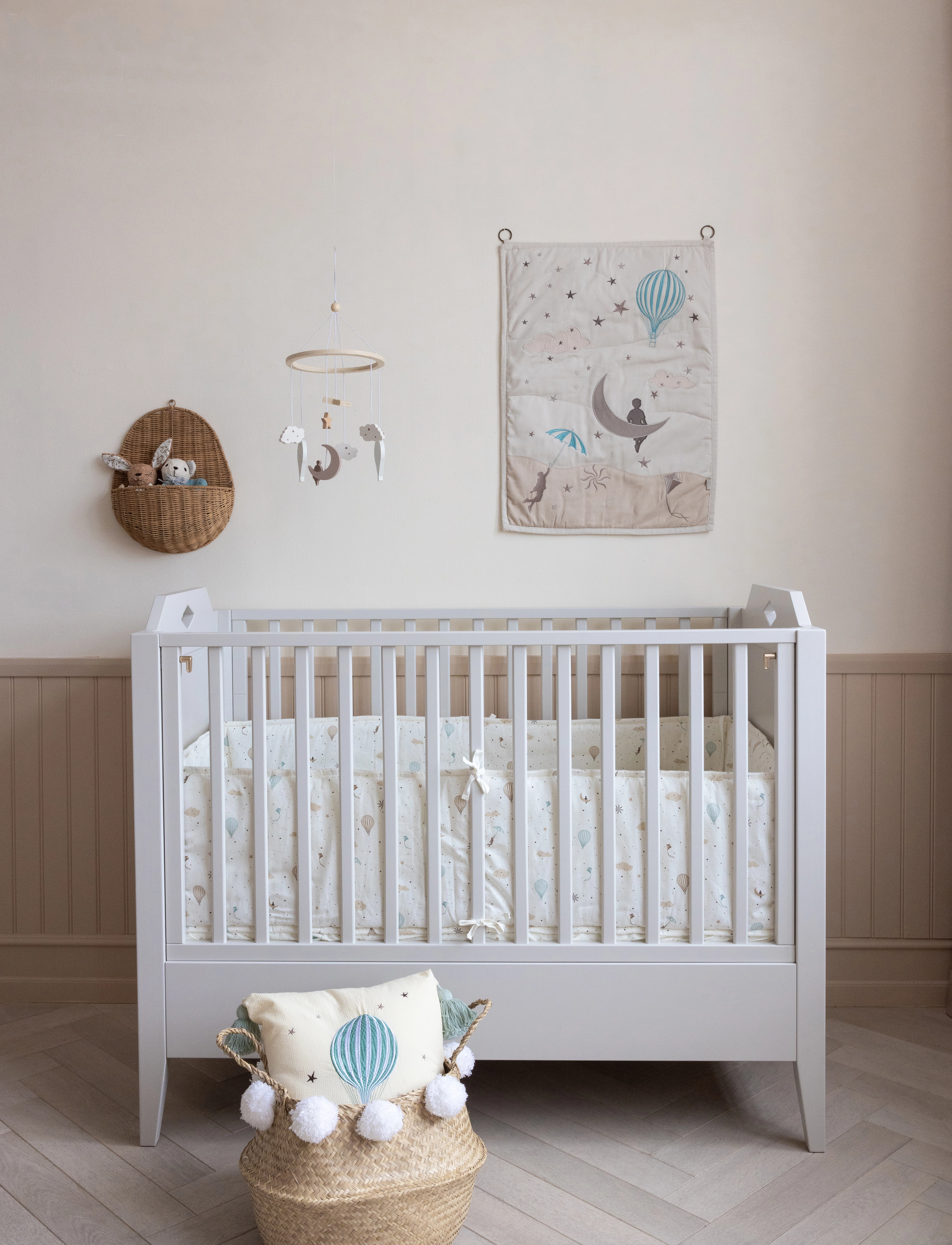 Cam Copenhagen Wall Rug, One Size, Kids Decor, Creme - Decors, Kinder