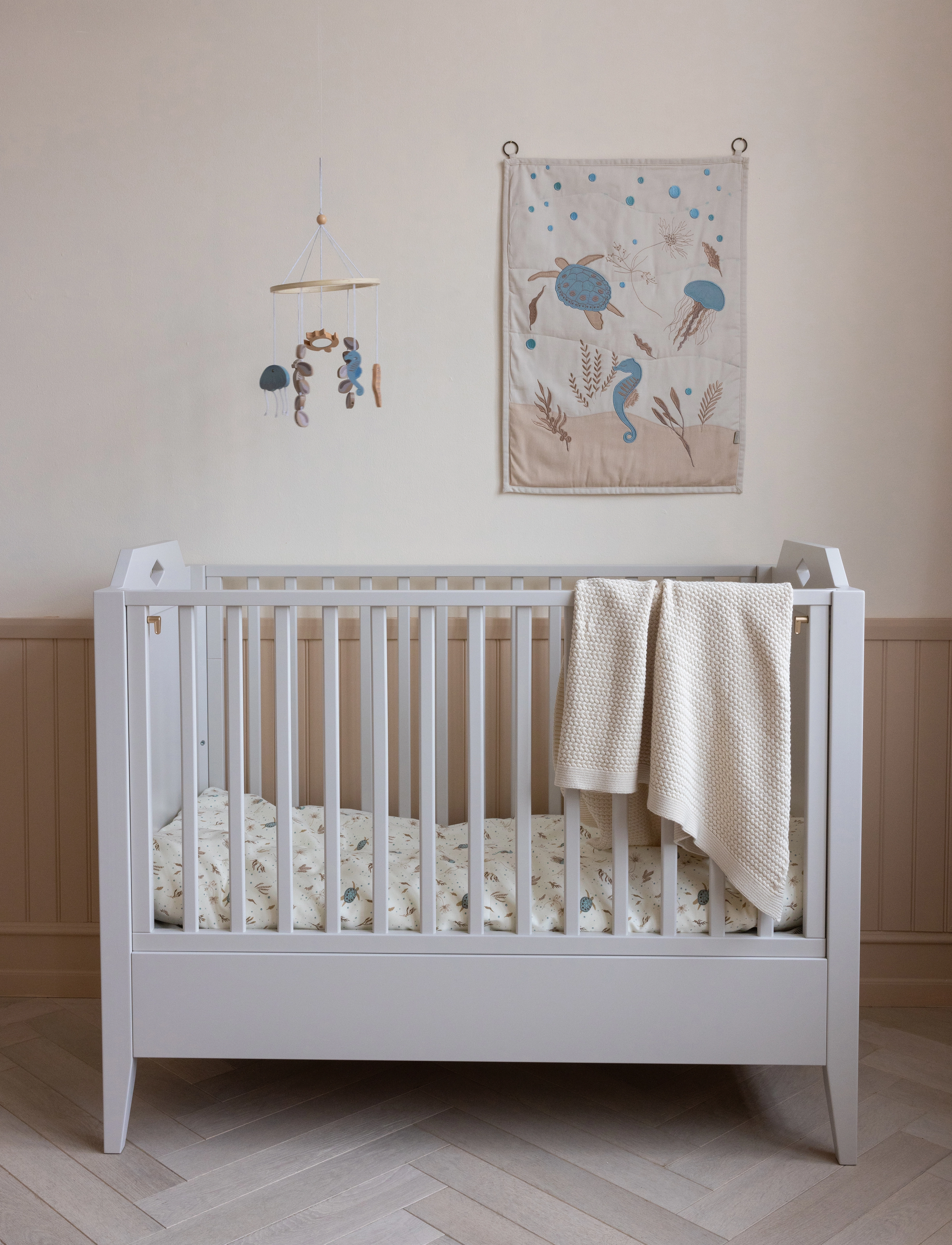 Cam Copenhagen Wall Rug, One Size, Kids Decor, Creme - Decors, Kinder