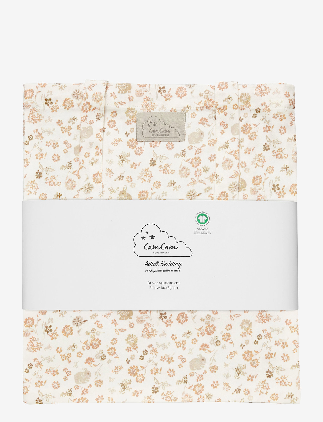 Cam Cam Copenhagen - Bedding Set, Single, 140x200cm - GOTS - Blueberries - sengesett - augusta - 2