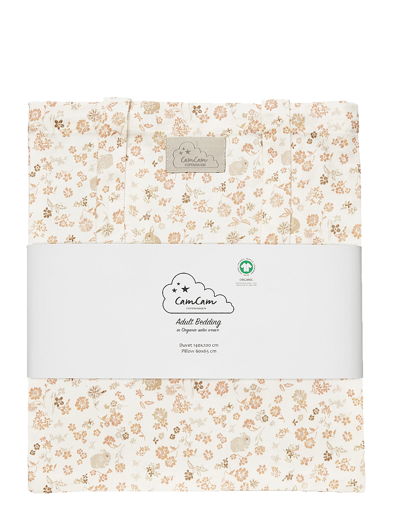 Cam Cam Copenhagen - Bedding Set, Single, 140x200cm - GOTS - Blueberries - sengesett - augusta - 2