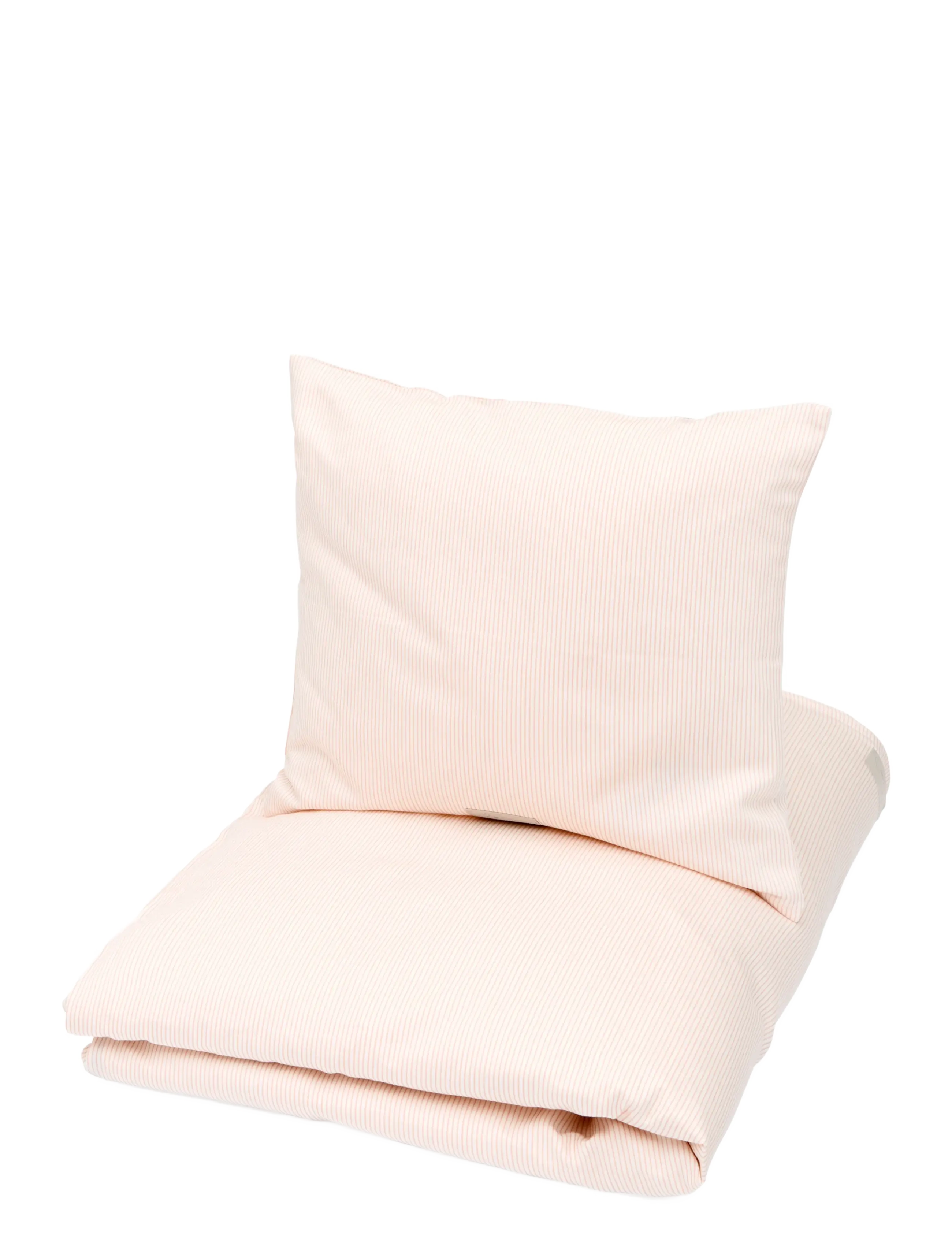 Cam Cam Copenhagen Bedding Set, Single, 140x200cm - GOTS - Classic Stripes Rose - Bettwäsche-Set - CLASSIC STRIPES ROSE / pink/rose