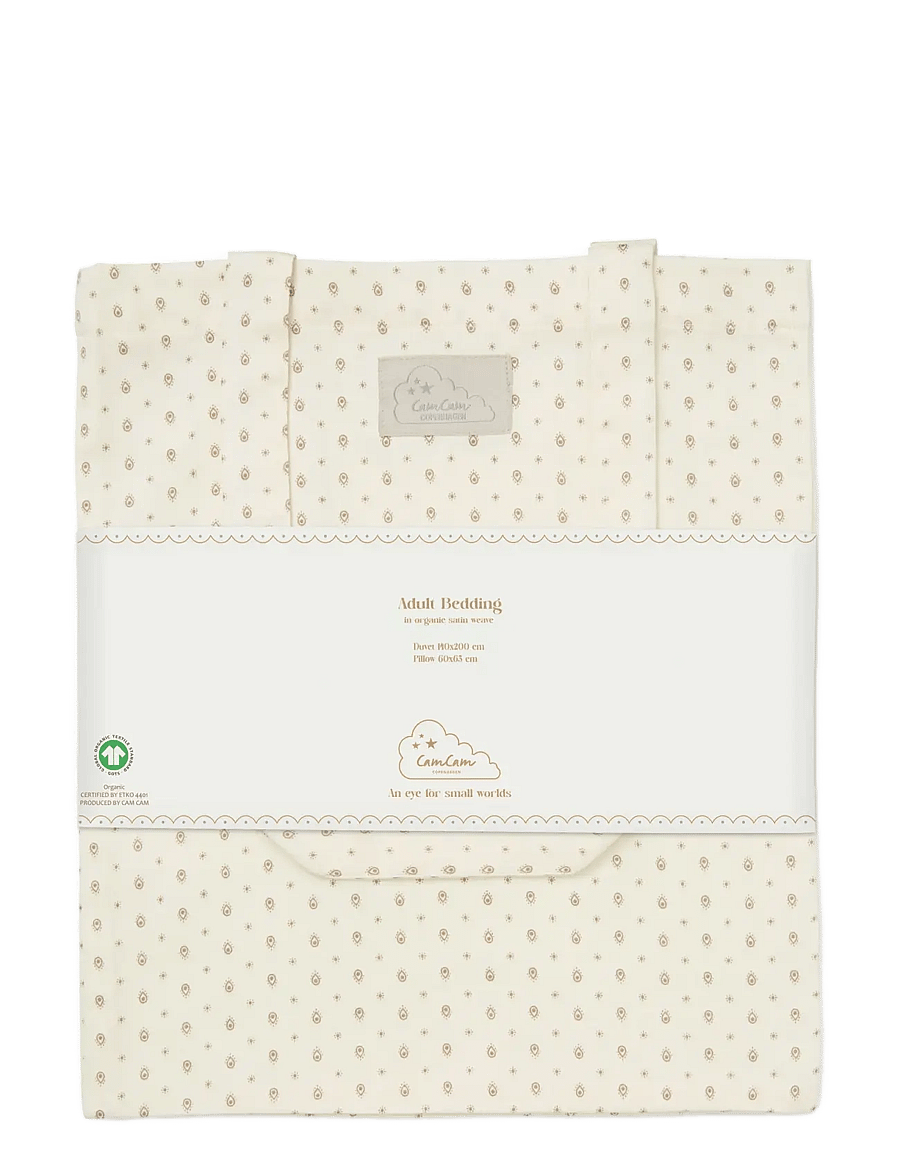 Cam Cam Copenhagen - Bedding Set, Single, 140x200cm - GOTS - Classic Stripes Rose - bettwäsche-set - rowan - 1