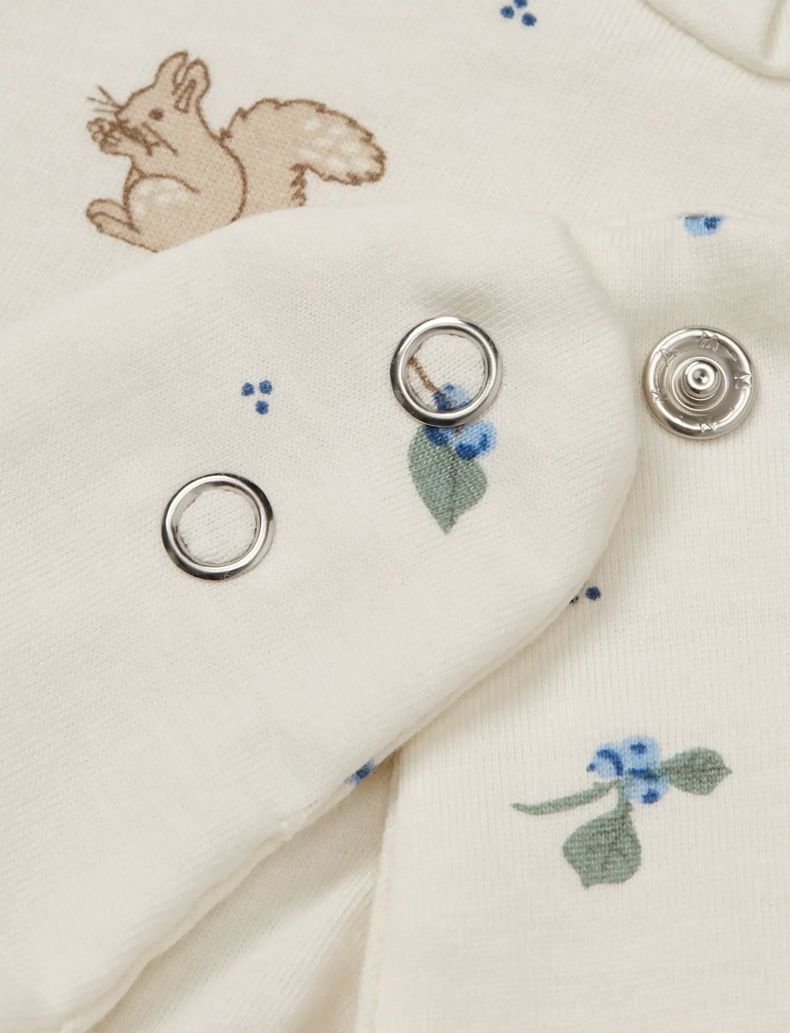 Cam Cam Copenhagen - Bandana Bib, Jersey, 2-Pack - GOTS - Vintage Toys - hagesmækker - blueberries - 4