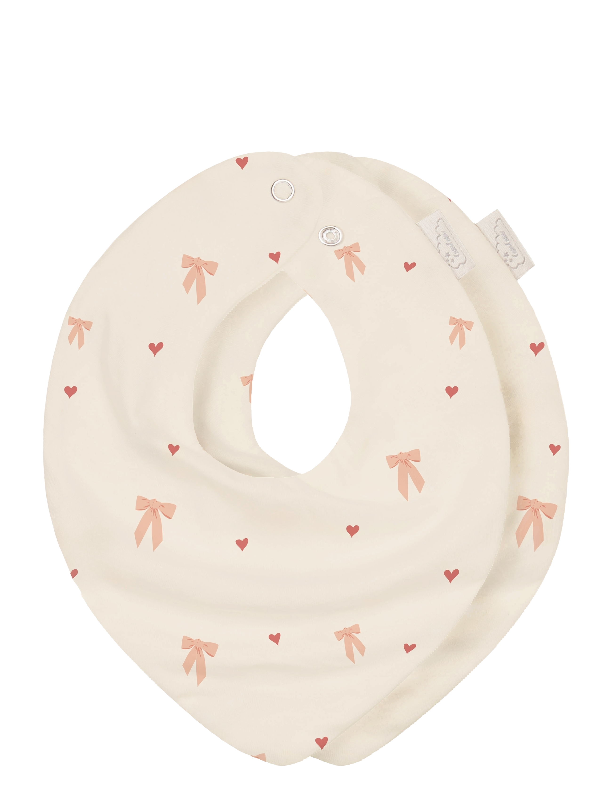 Cam Cam Copenhagen Bandana Bib, Jersey, 2-Pack - GOTS - Woodland - Hooldus - BOWS / cream