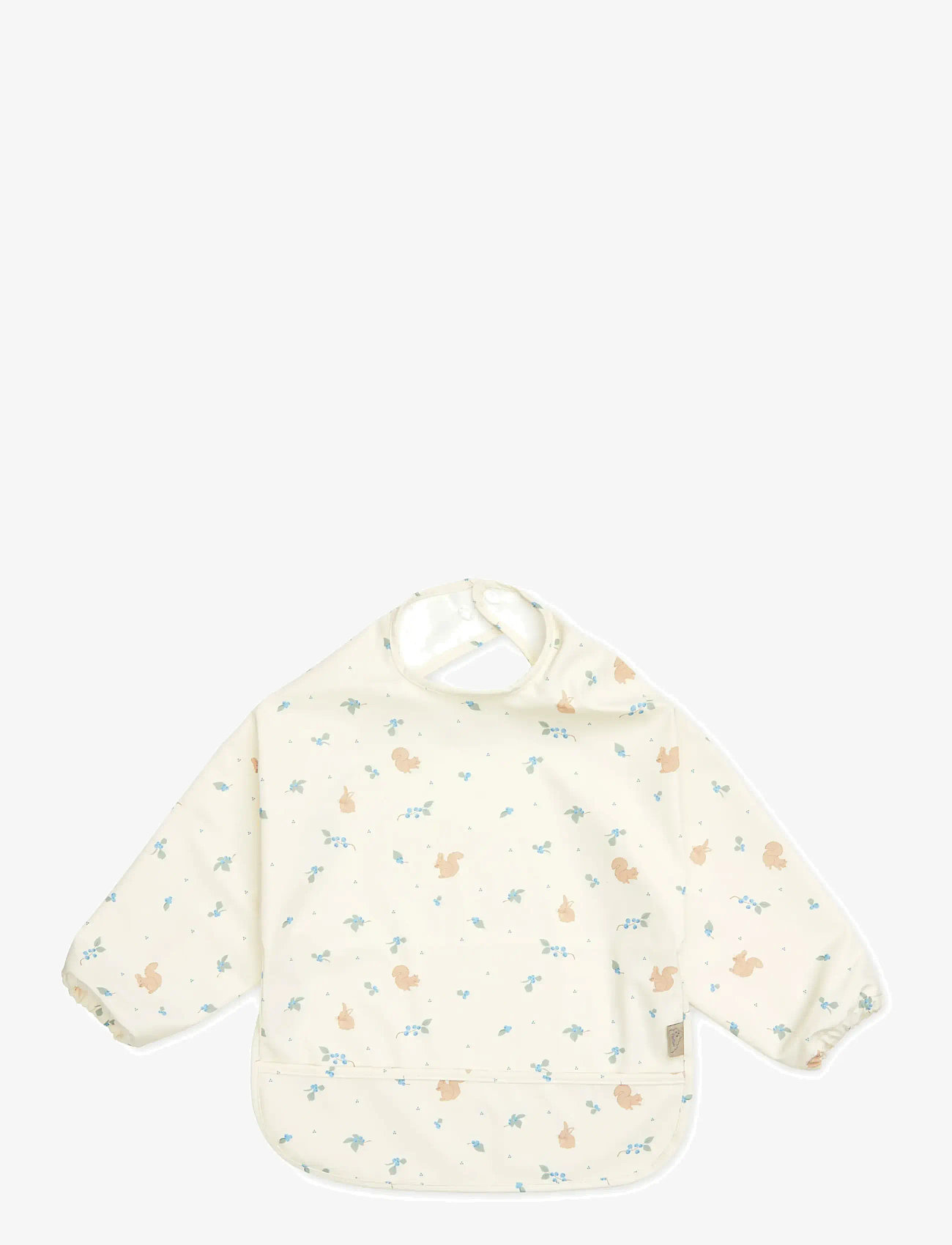 Cam Cam Copenhagen - Sleeved Bib - Blueberries - pikkade varrukatega pudipõll - blueberries - 0