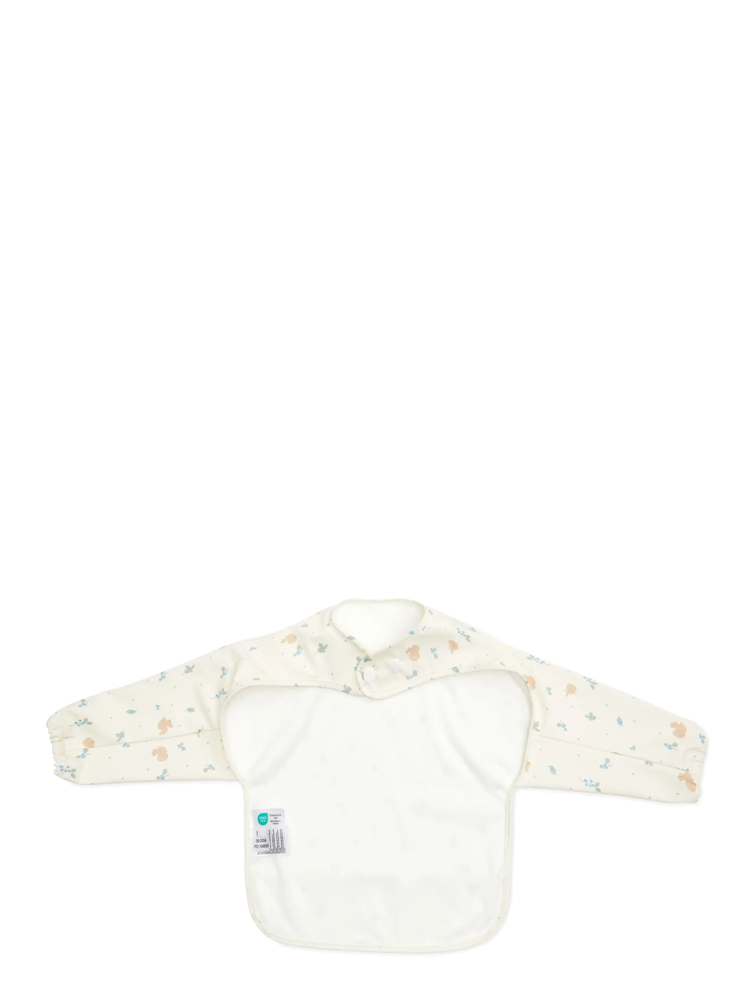 Cam Cam Copenhagen - Sleeved Bib - Blueberries - langarmlätzchen - blueberries - 1