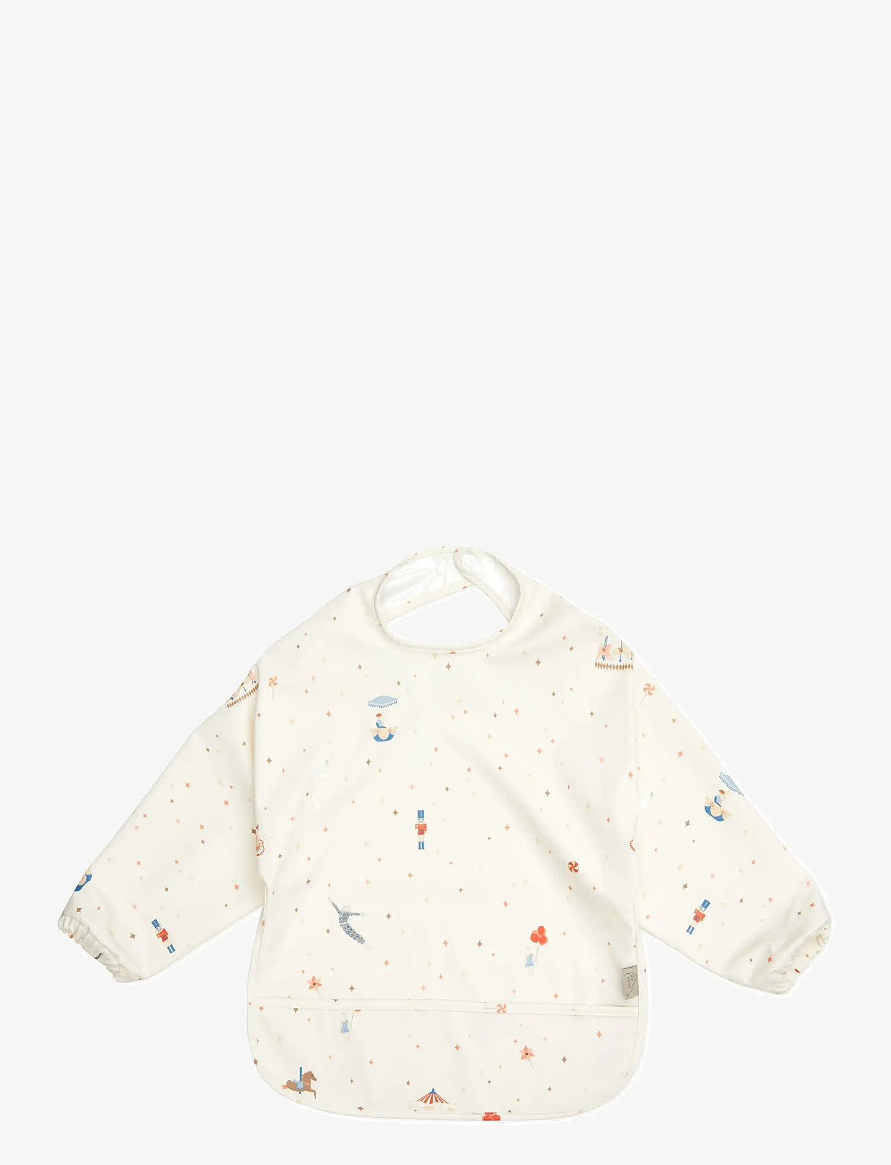 Cam Cam Copenhagen - Sleeved Bib - Blueberries - pikkade varrukatega pudipõll - carousel - 0