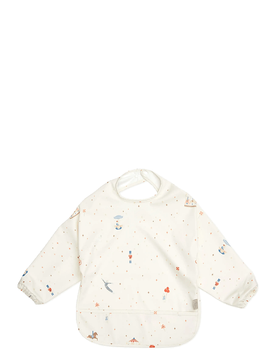 Cam Cam Copenhagen - Sleeved Bib - Blueberries - långärmad haklappar - carousel - 0