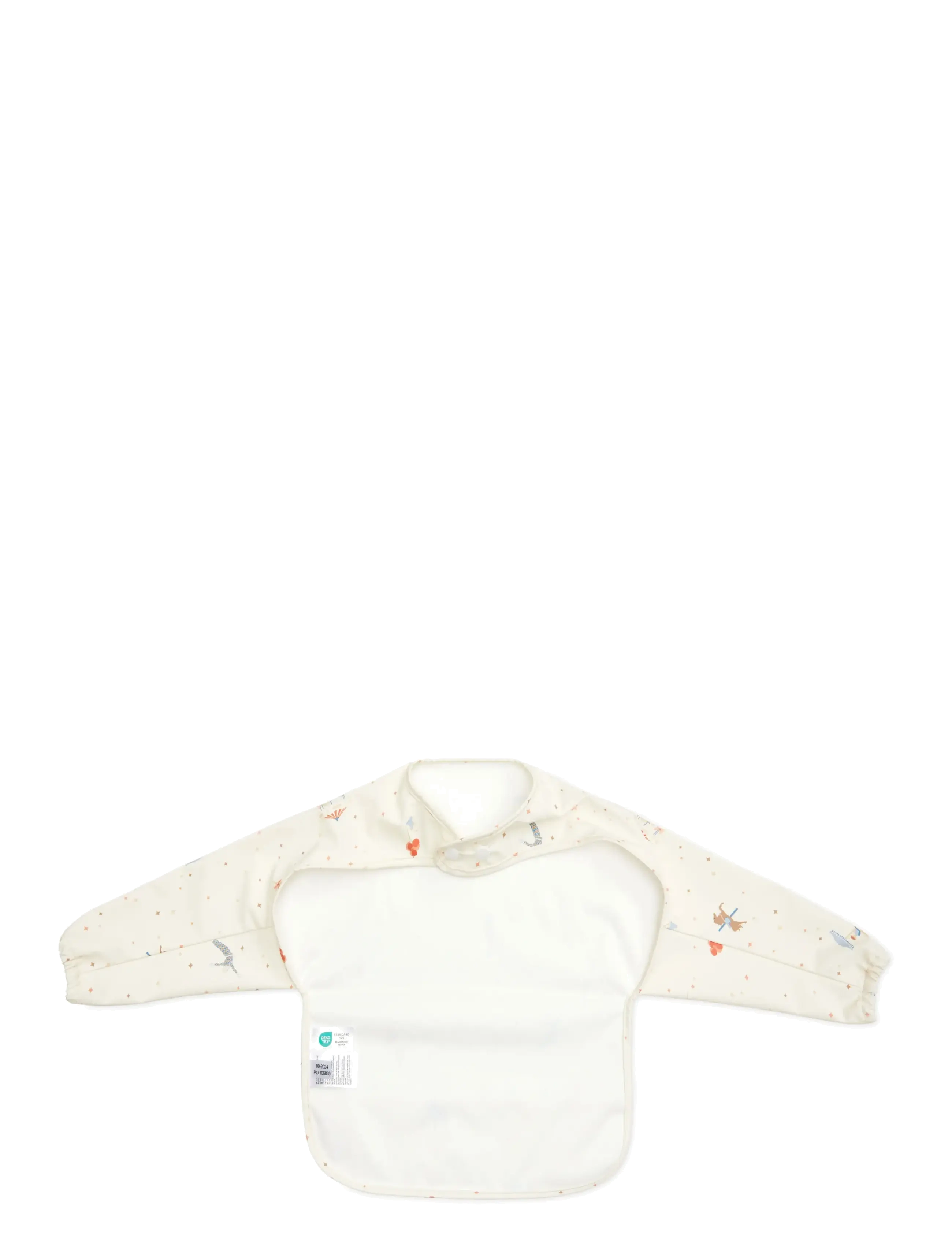 Cam Cam Copenhagen - Sleeved Bib - Blueberries - långärmad haklappar - carousel - 1