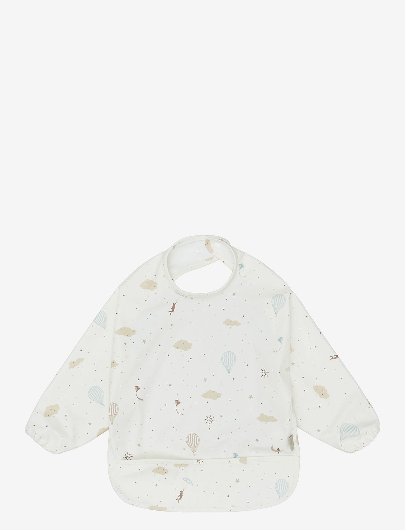 Cam Cam Copenhagen - Sleeved Bib - Blueberries - langærmet bluse - dreamland - 1