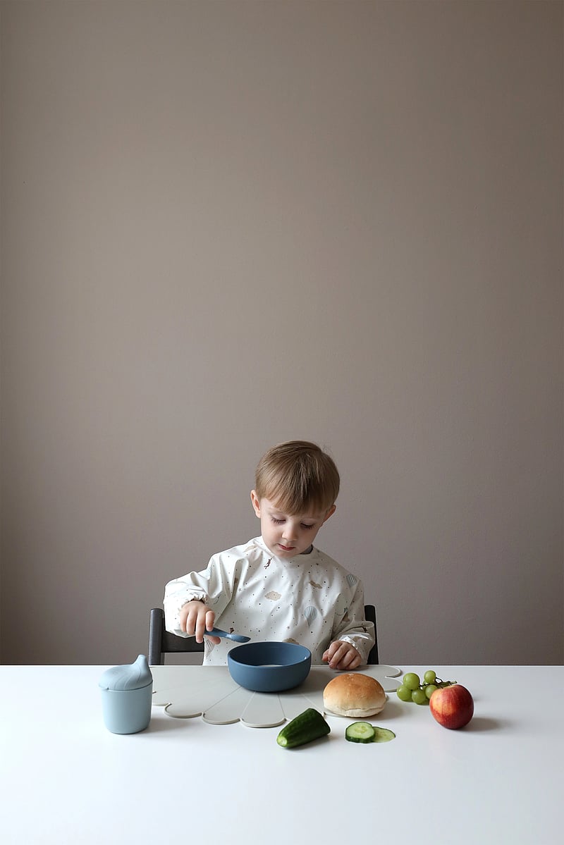 Cam Cam Copenhagen - Sleeved Bib - Rowan - long sleeve bibs - dreamland - 0
