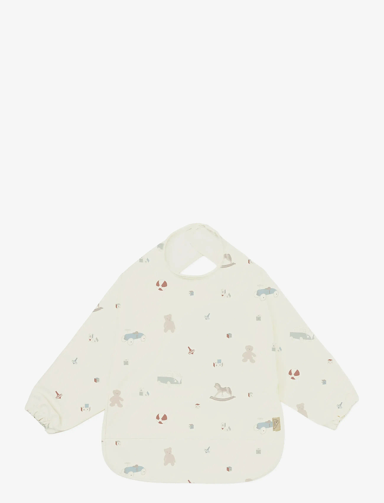 Cam Cam Copenhagen - Sleeved Bib - Blueberries - pikkade varrukatega pudipõll - vintage toys - 0