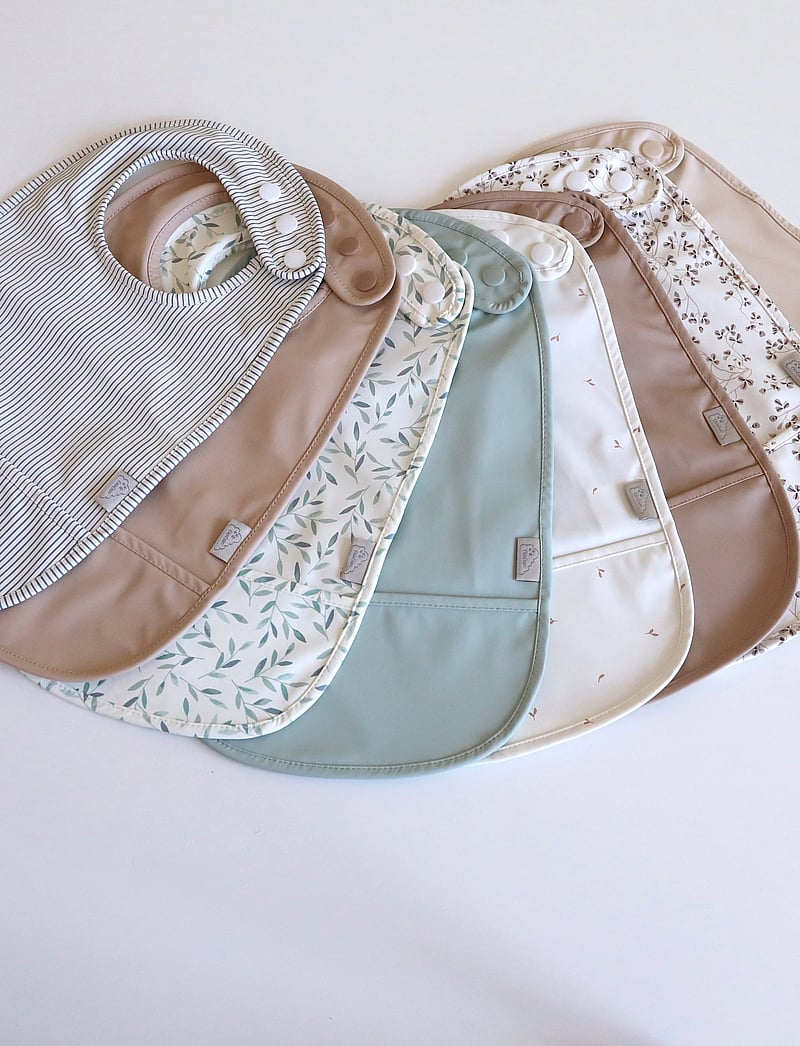 Cam Cam Copenhagen - Bib w/ pocket, 2 pack - Ärmlösa haklappar - classic stripes blue - 0