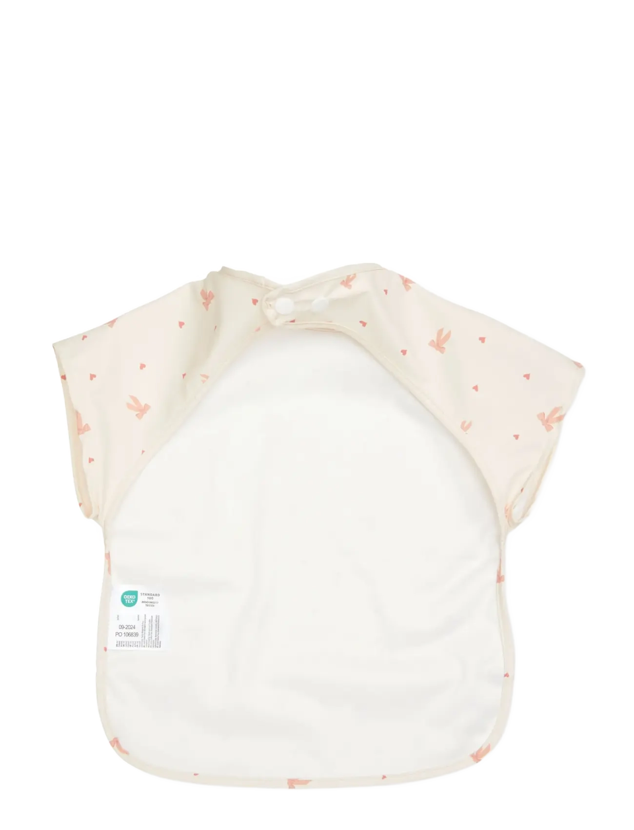 Cam Cam Copenhagen - Short Sleeved Bib - Bows - hagesmække uden ærmer - bows - 1