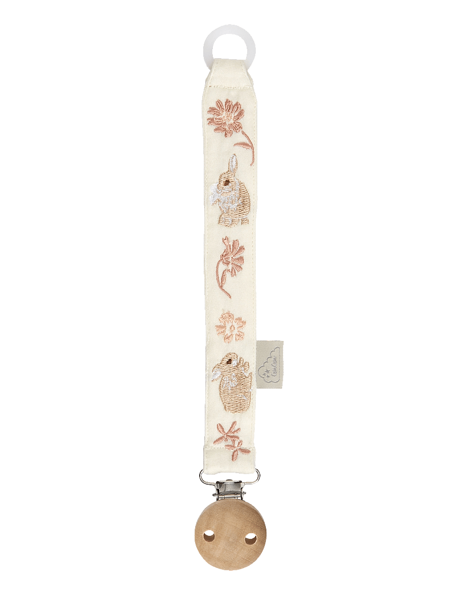 Cam Cam Copenhagen - Embroidered Pacifier Holder - GOTS - Woodland - suttesnore - augusta - 1