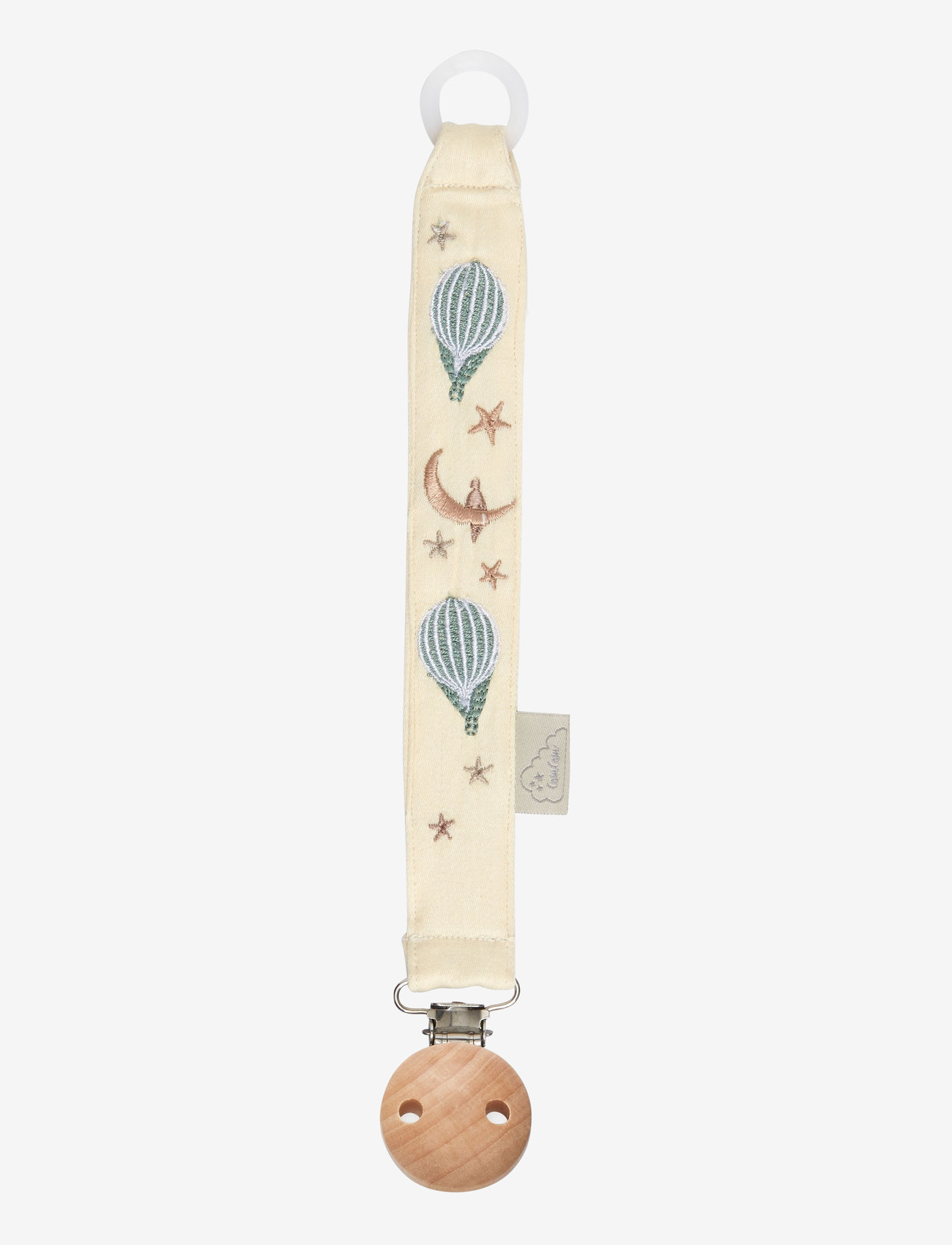 Cam Cam Copenhagen - Embroidered Pacifier Holder - GOTS - Blueberries - pacifier clips - dreamland - 0