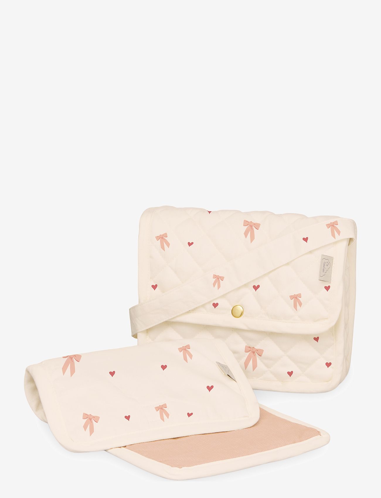Cam Cam Copenhagen - Doll's Changing Bag - docktillbehör - bows - 0