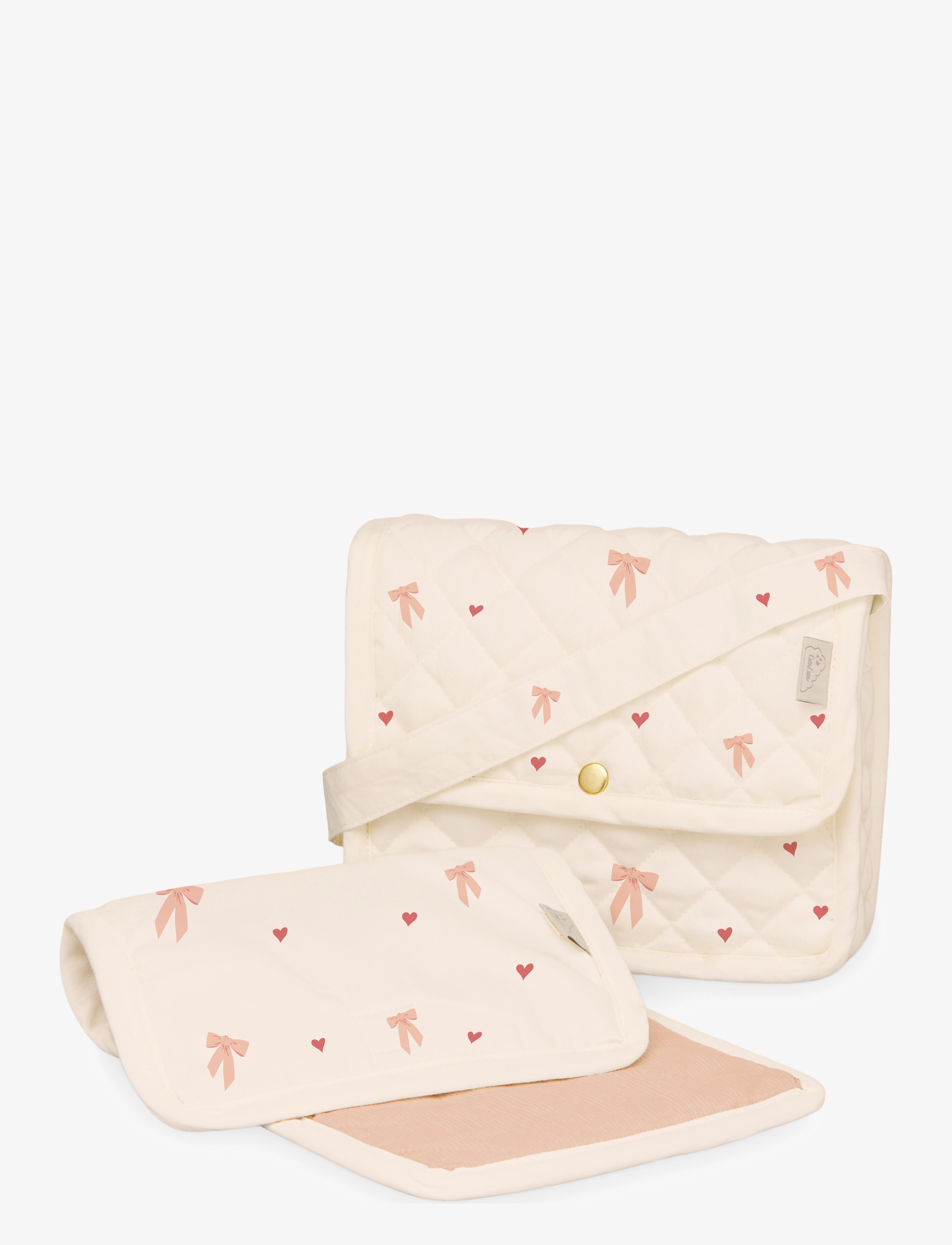 Cam Cam Copenhagen Doll's Changing Bag - Mänguasjad - BOWS / pink/rose