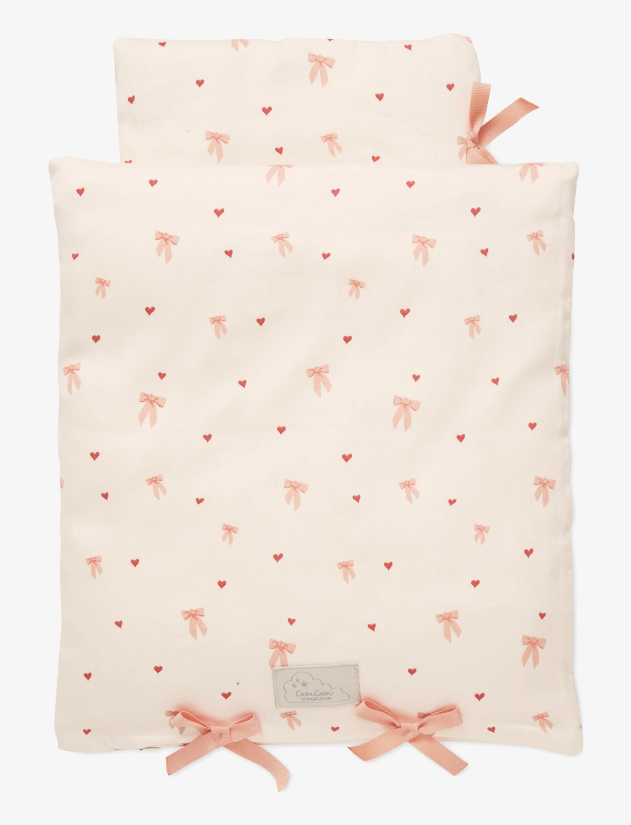 Cam Cam Copenhagen Doll's Bedding - Gots - Bows - Pink - ONE SIZE