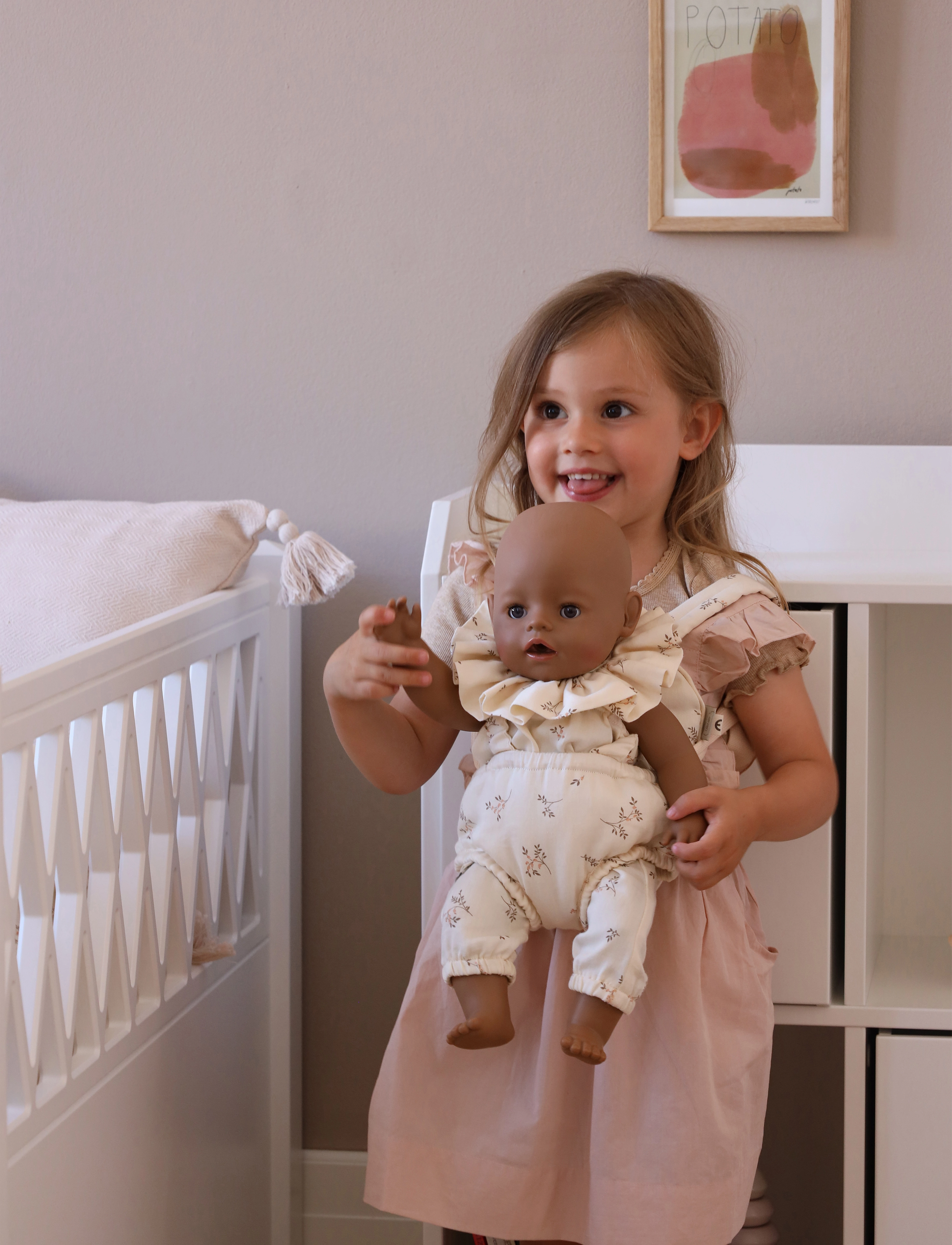 Cam Cam Copenhagen Doll's Collar & Hairband, Børn, Dolls, Multi/mønstret, Str: ONE SIZE