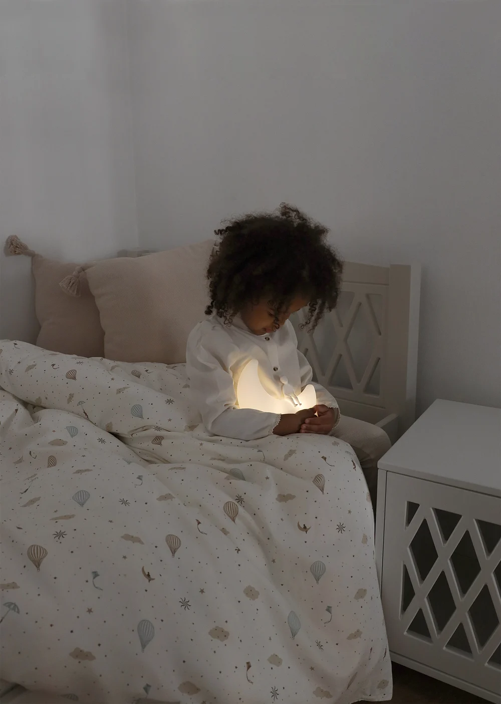 Cam Cam Copenhagen - Moon Night Light - nachtlampen - off white - 0