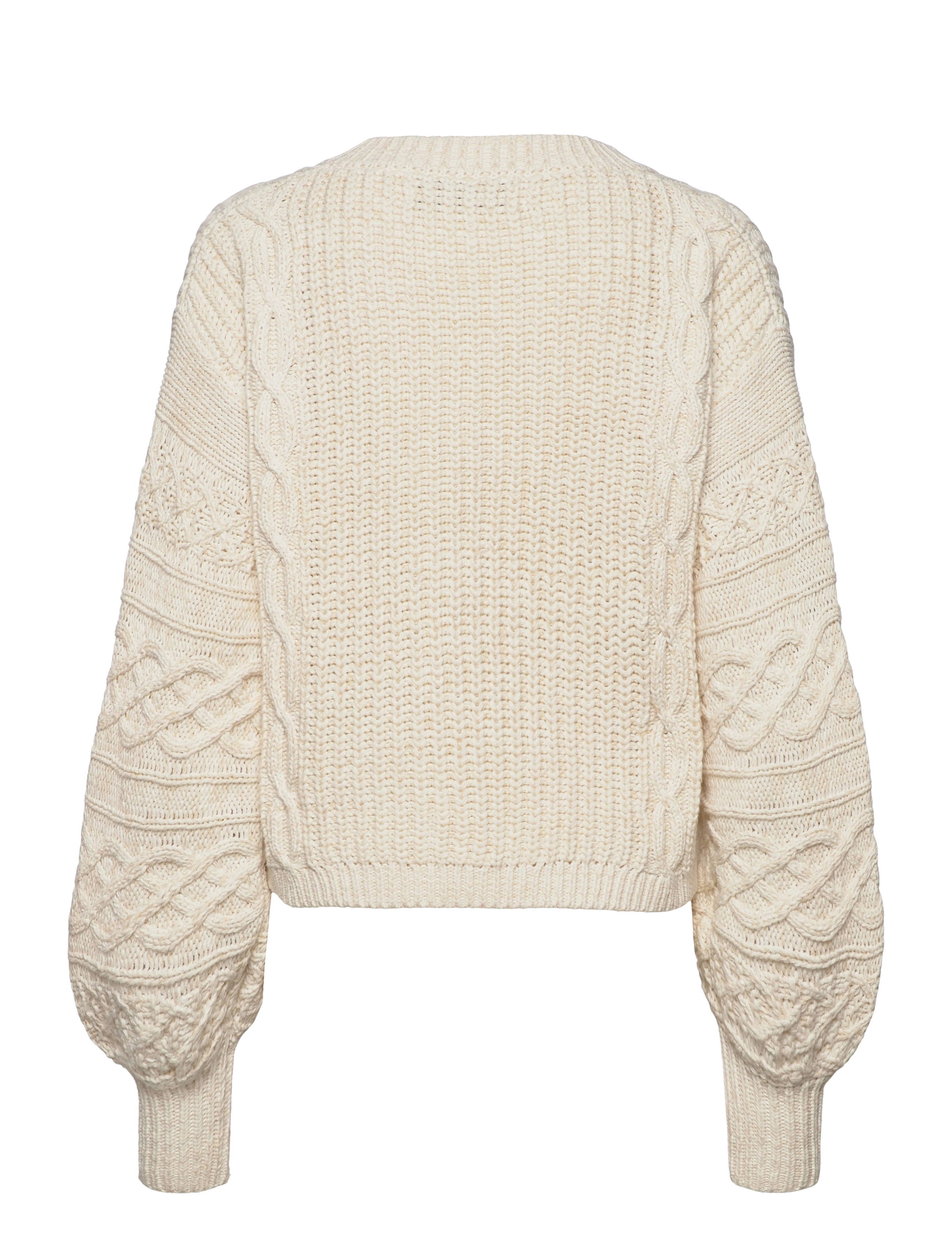 Camilla Pihl - Fjellbacka Knit Cardigan - light sand melange - 1
