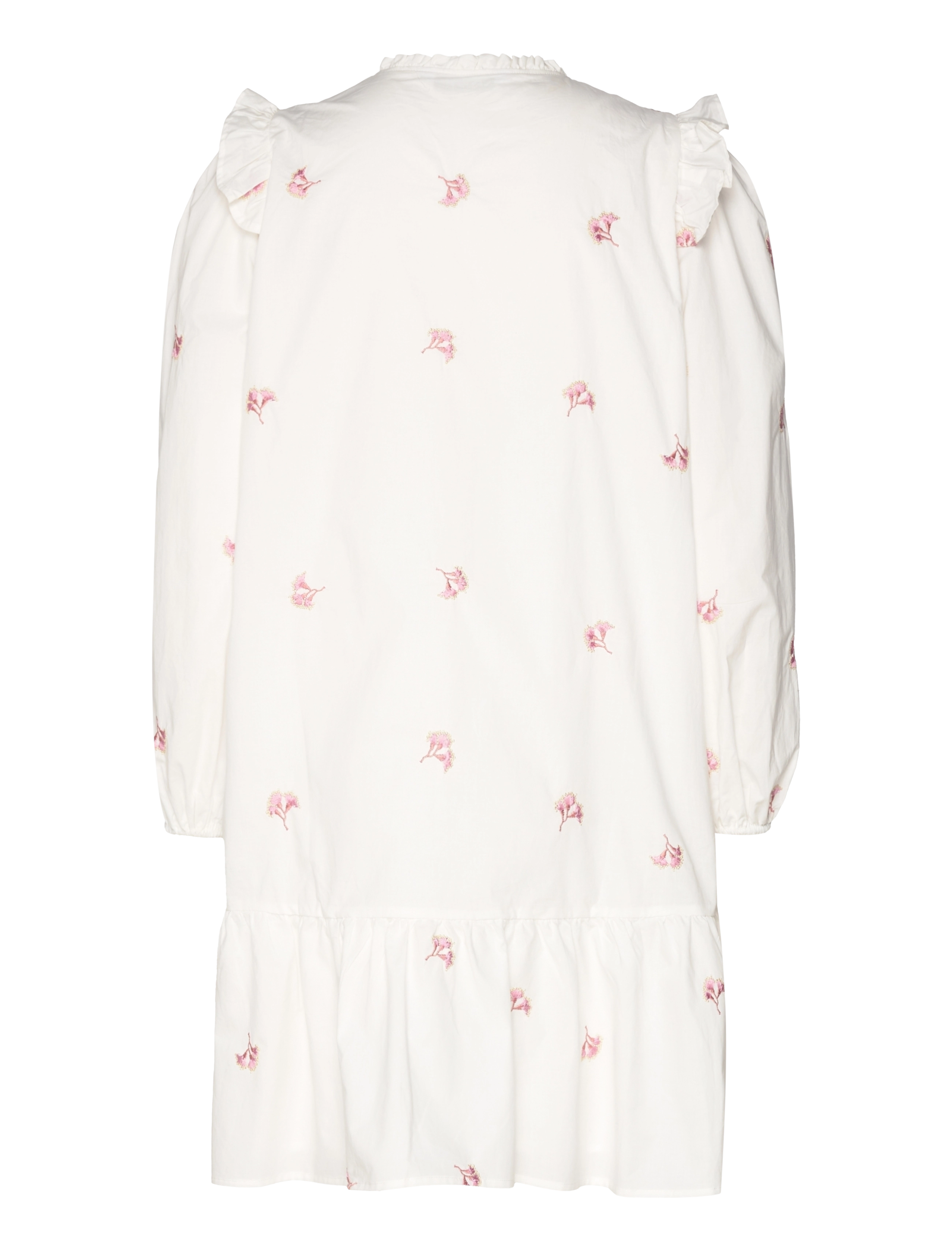 Camilla Pihl - Granada Dress - embroidered blush flower - 1