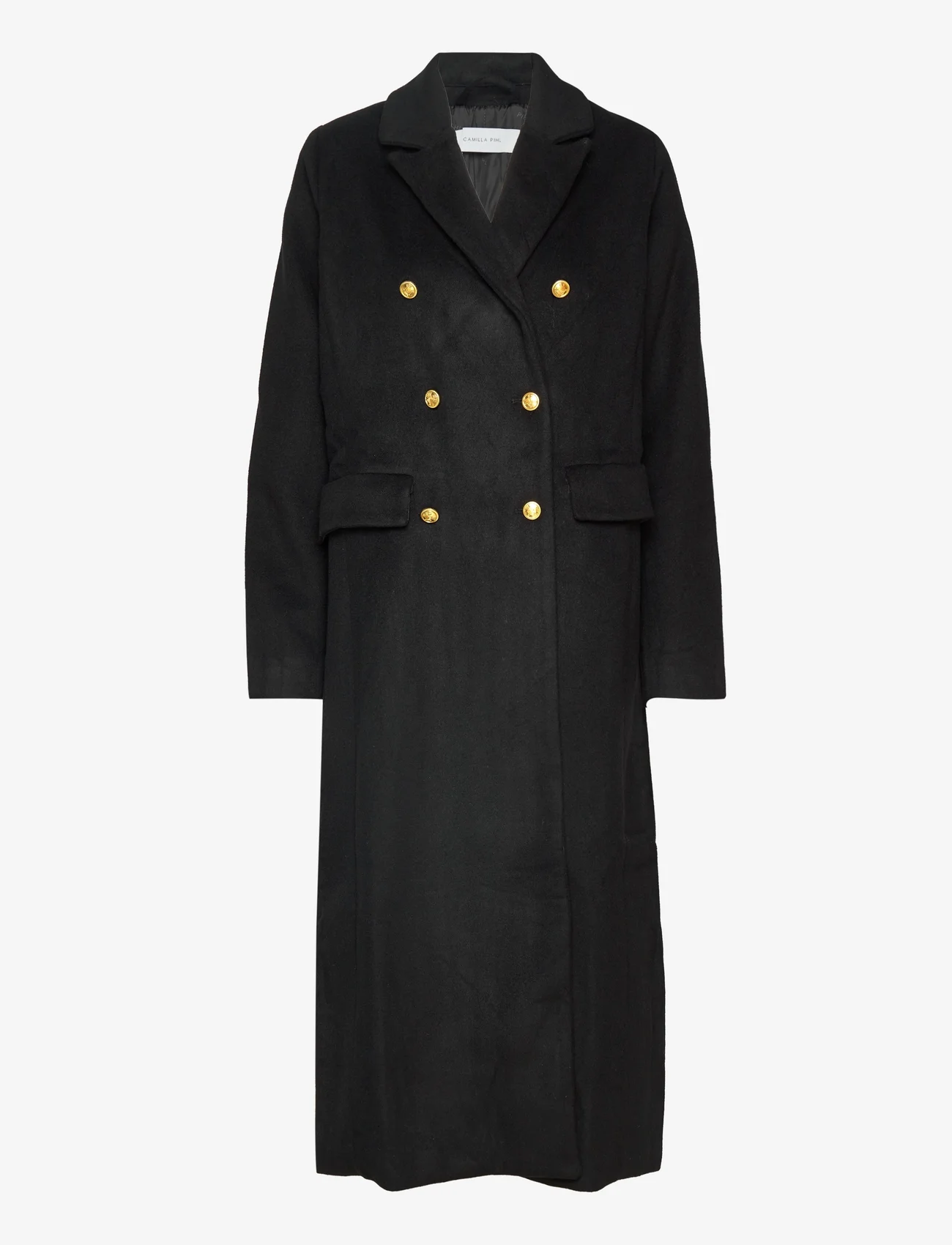 Camilla Pihl - Rizo Coat - Žieminiai paltai - black - 0