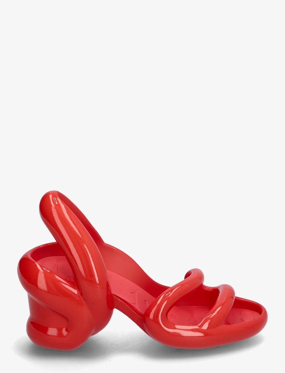 Camper - Kobarah - sandaler med hæl - bright red - 1