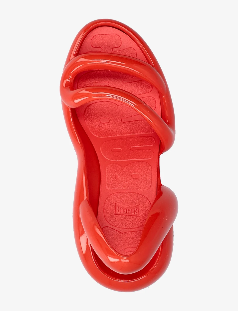 Camper - Kobarah - sandaler med hæl - bright red - 3