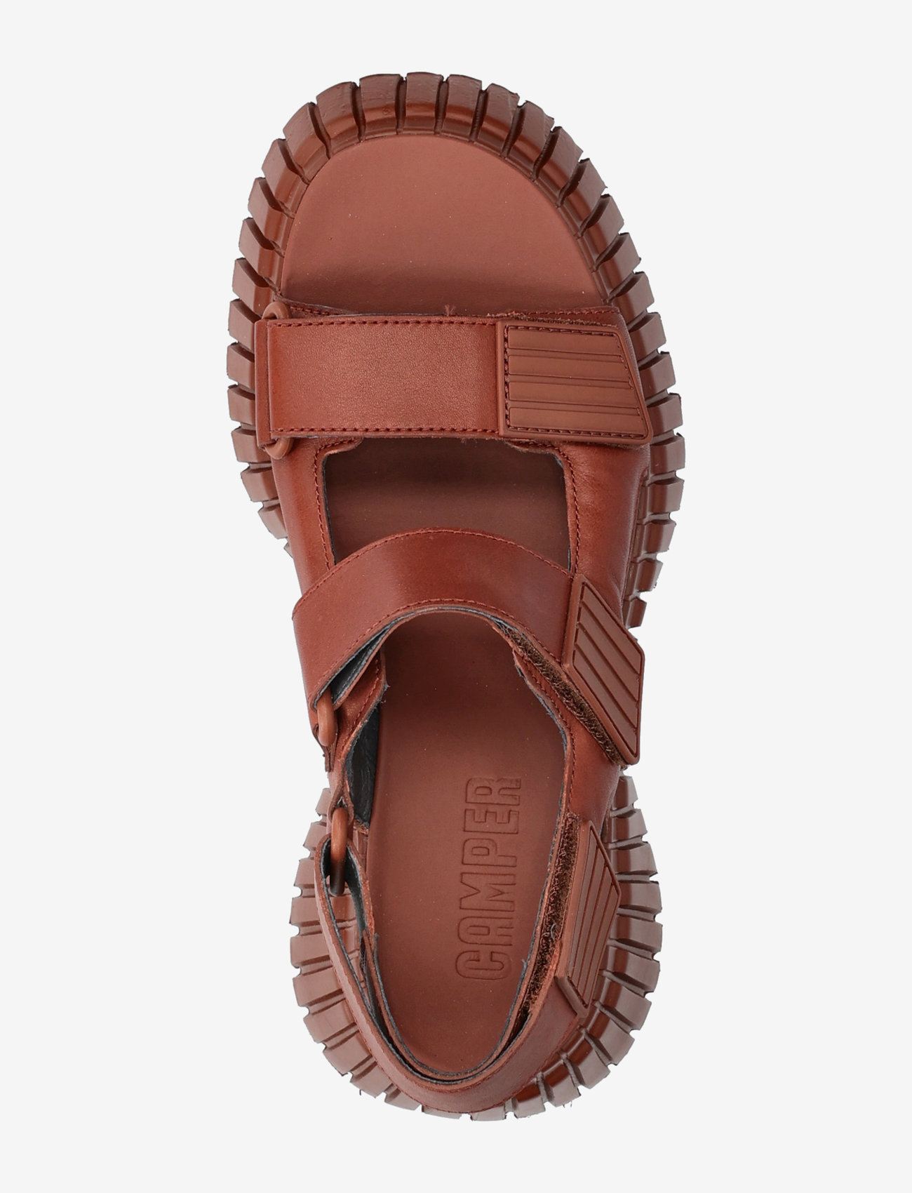 Camper - Pix BCN - platvorm sandaalid - medium red - 3