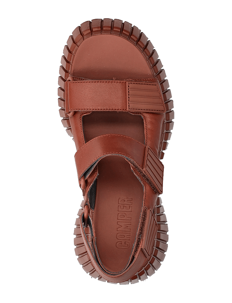 Camper - Pix BCN - platvorm sandaalid - medium red - 3