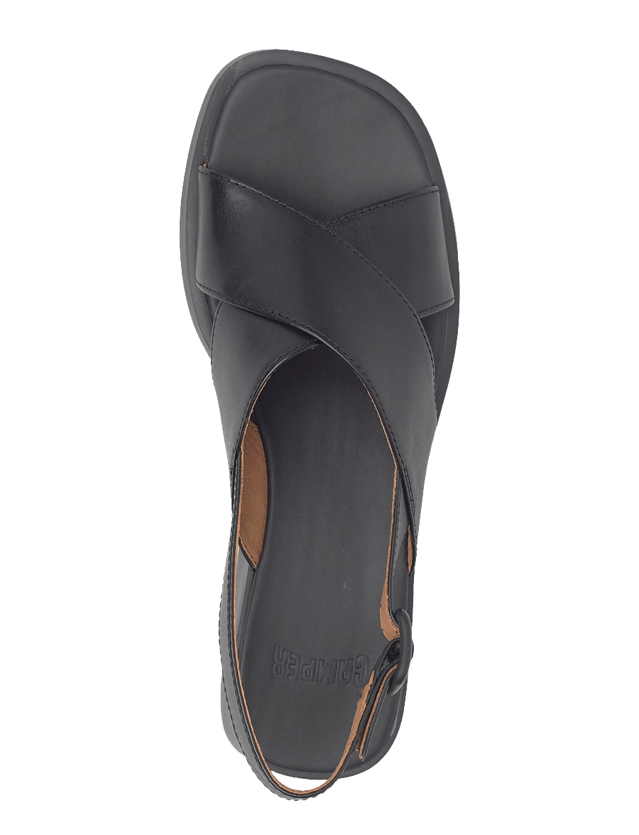 Camper - Dana - platta sandaler - black - 3