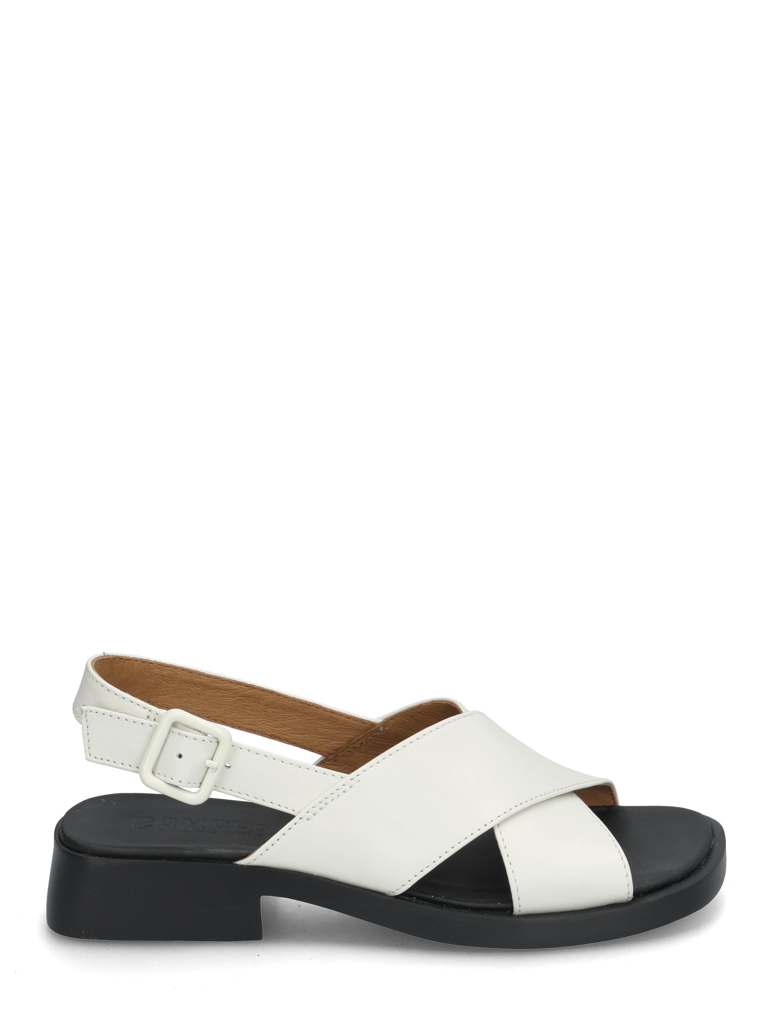 Camper - Dana - matalat sandaalit - white natural - 1