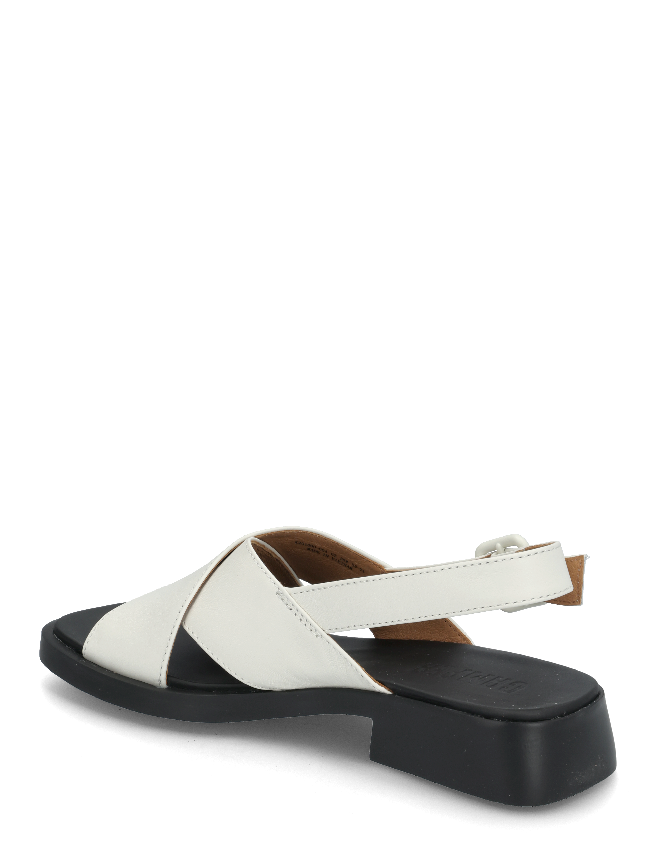 Camper - Dana - matalat sandaalit - white natural - 2