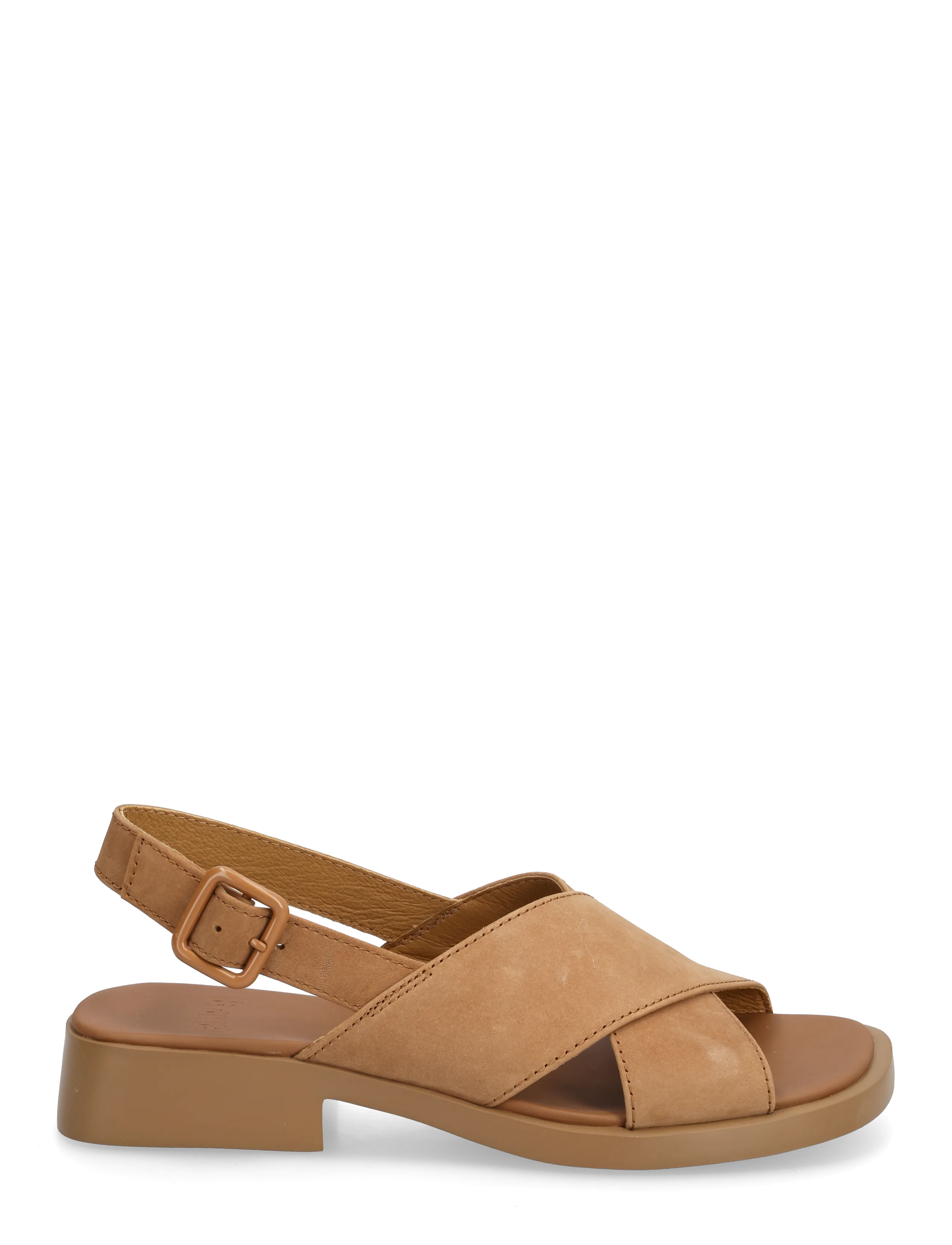 Camper - Dana - platta sandaler - brown - 1