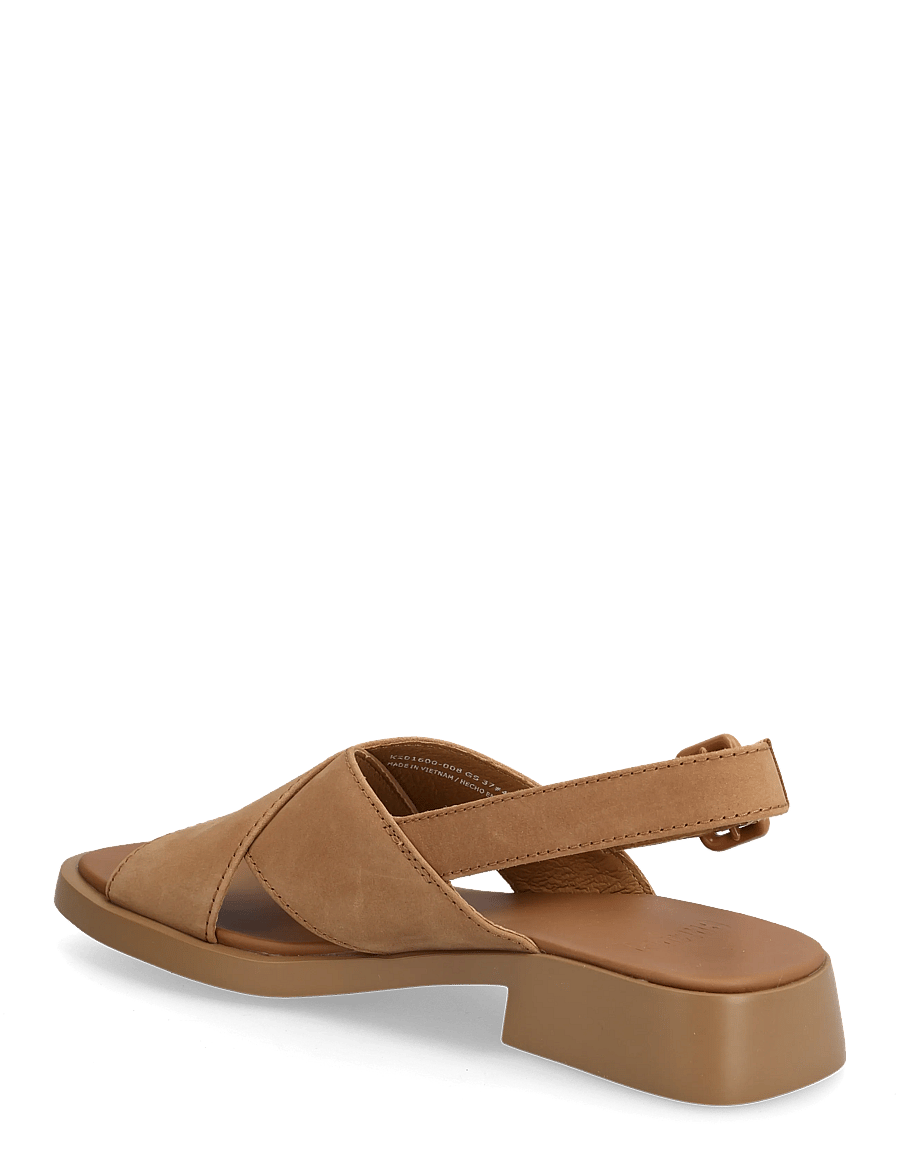 Camper - Dana - platta sandaler - brown - 2