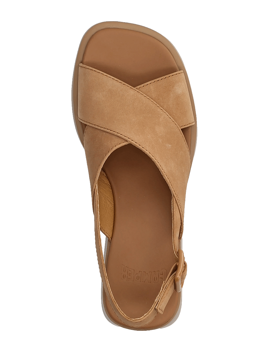 Camper - Dana - platta sandaler - brown - 3