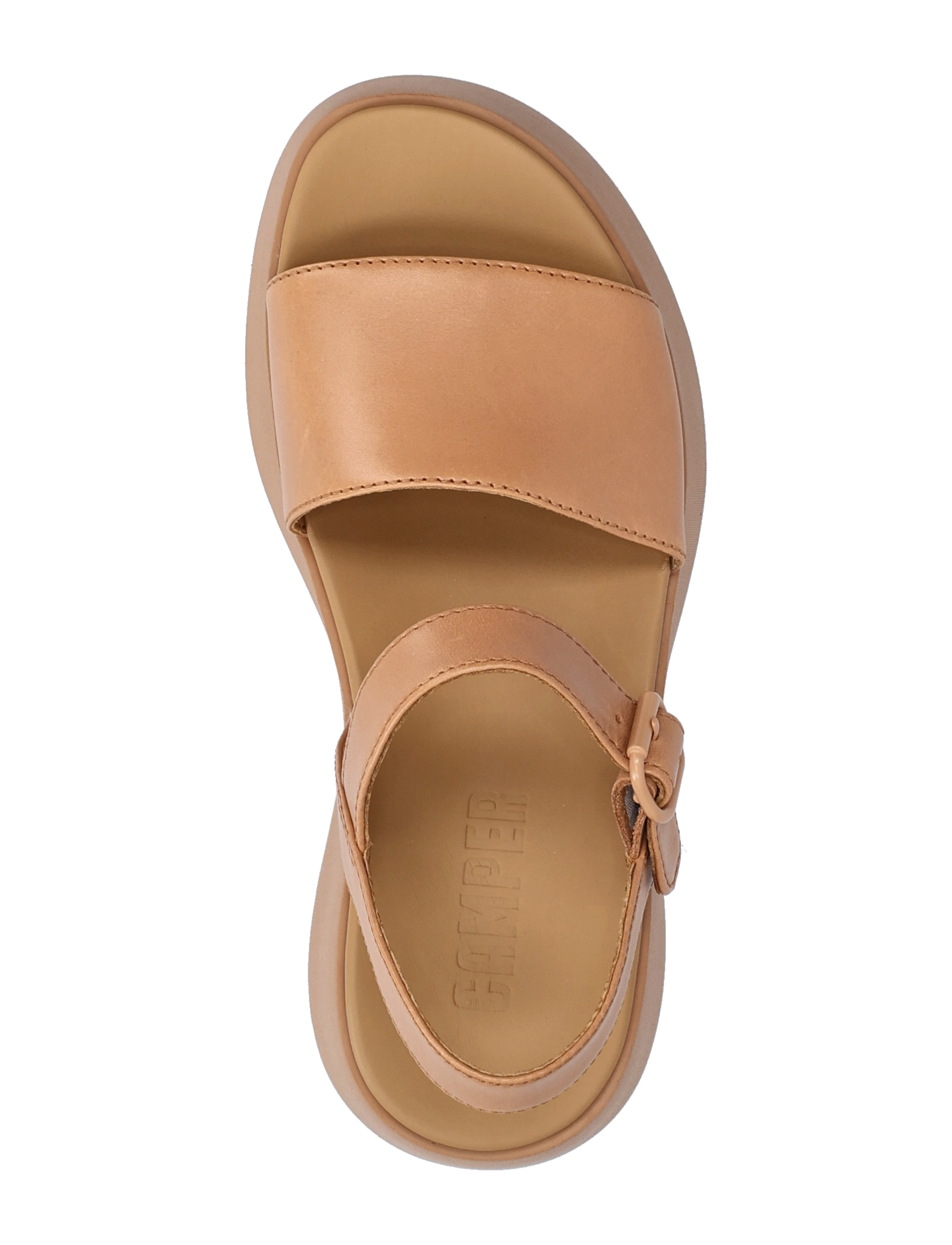 Camper - Tasha - plateau-sandalen - nude - 3