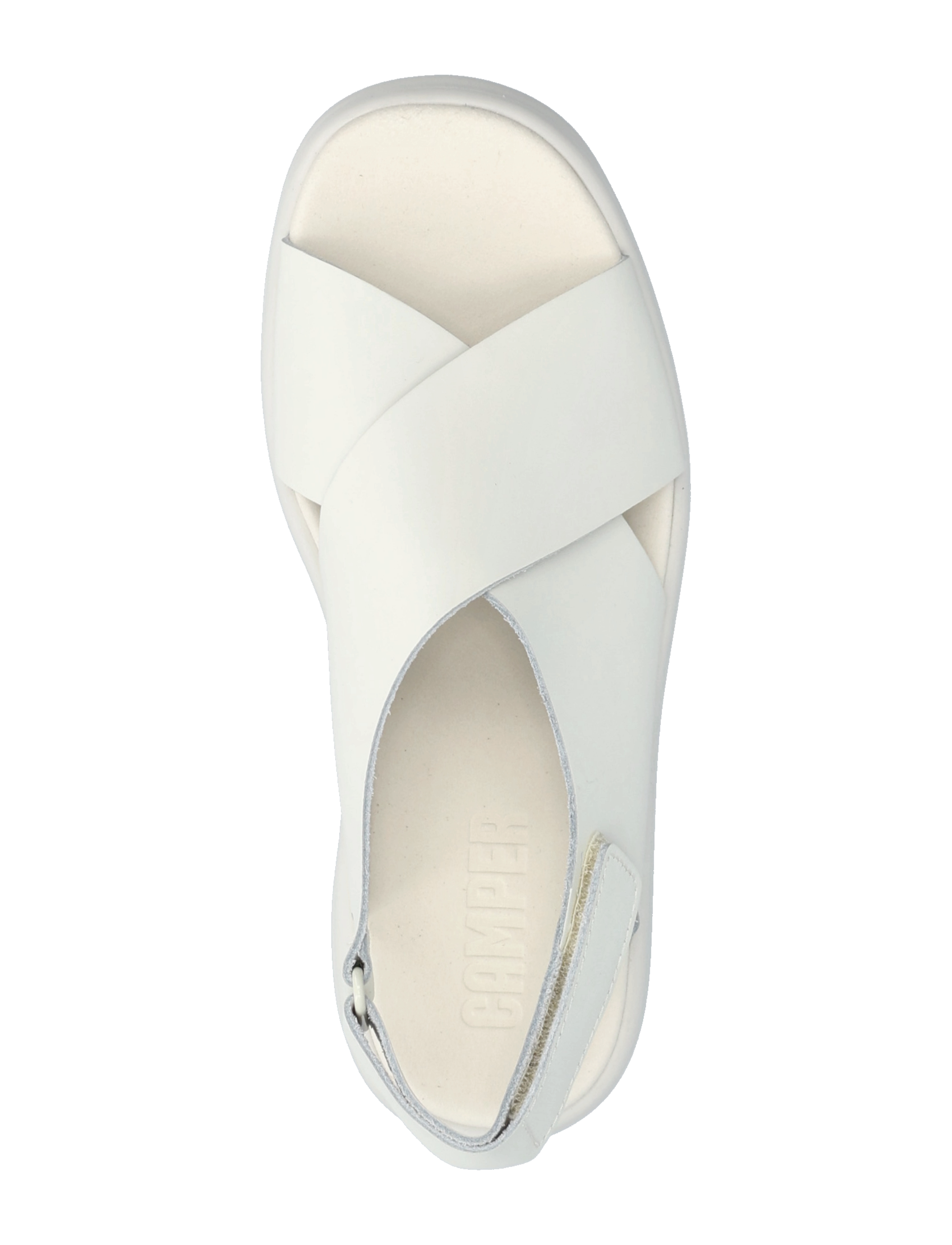 Camper - Pelotas Flota Up - platvorm sandaalid - white natural - 3
