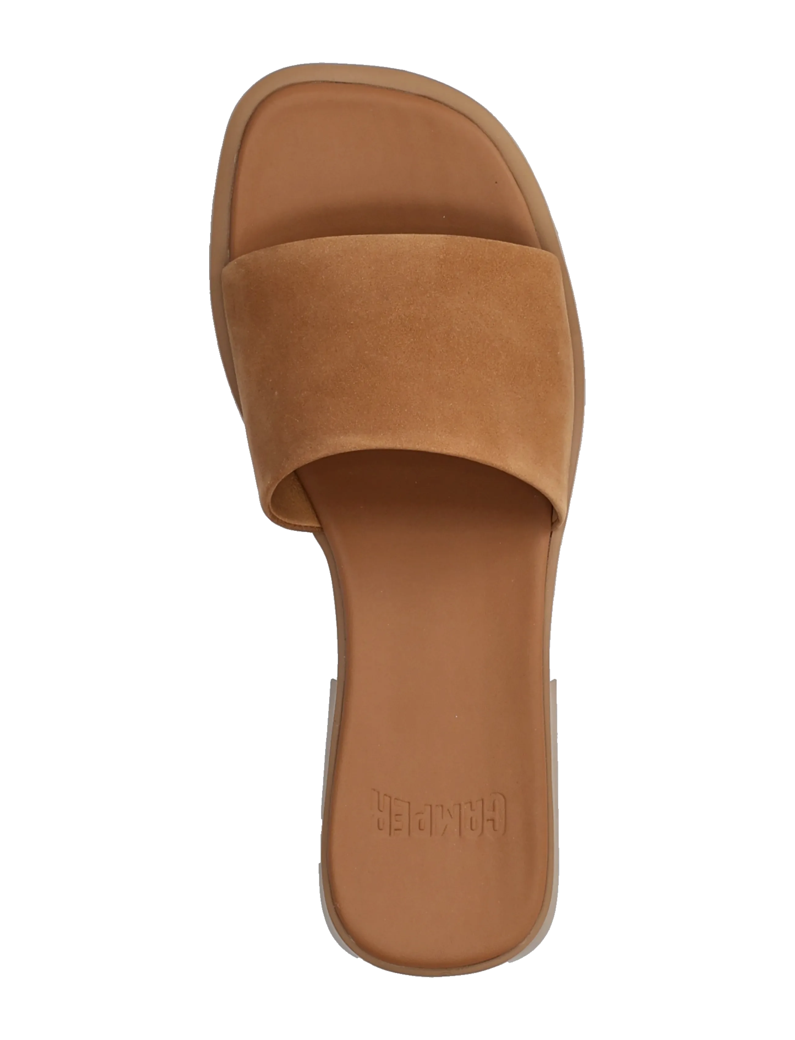 Camper - Dana - platta sandaler - brown - 3