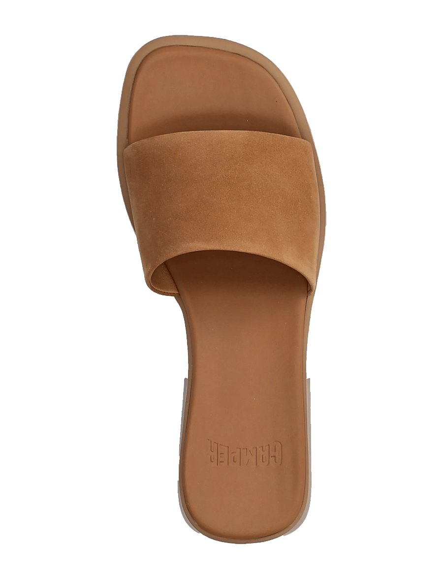 Camper - Dana - platta sandaler - brown - 3