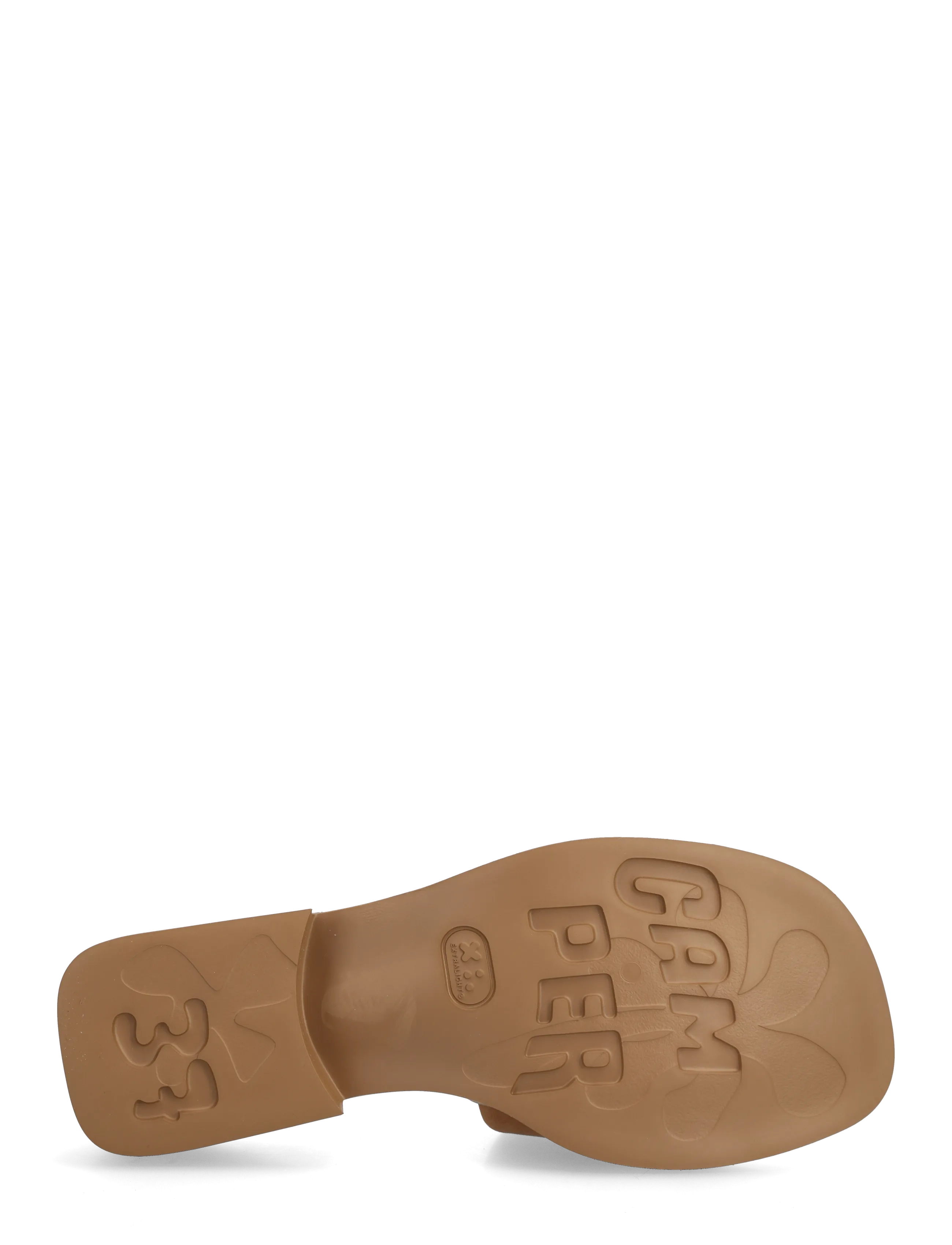 Camper - Dana - platta sandaler - brown - 4